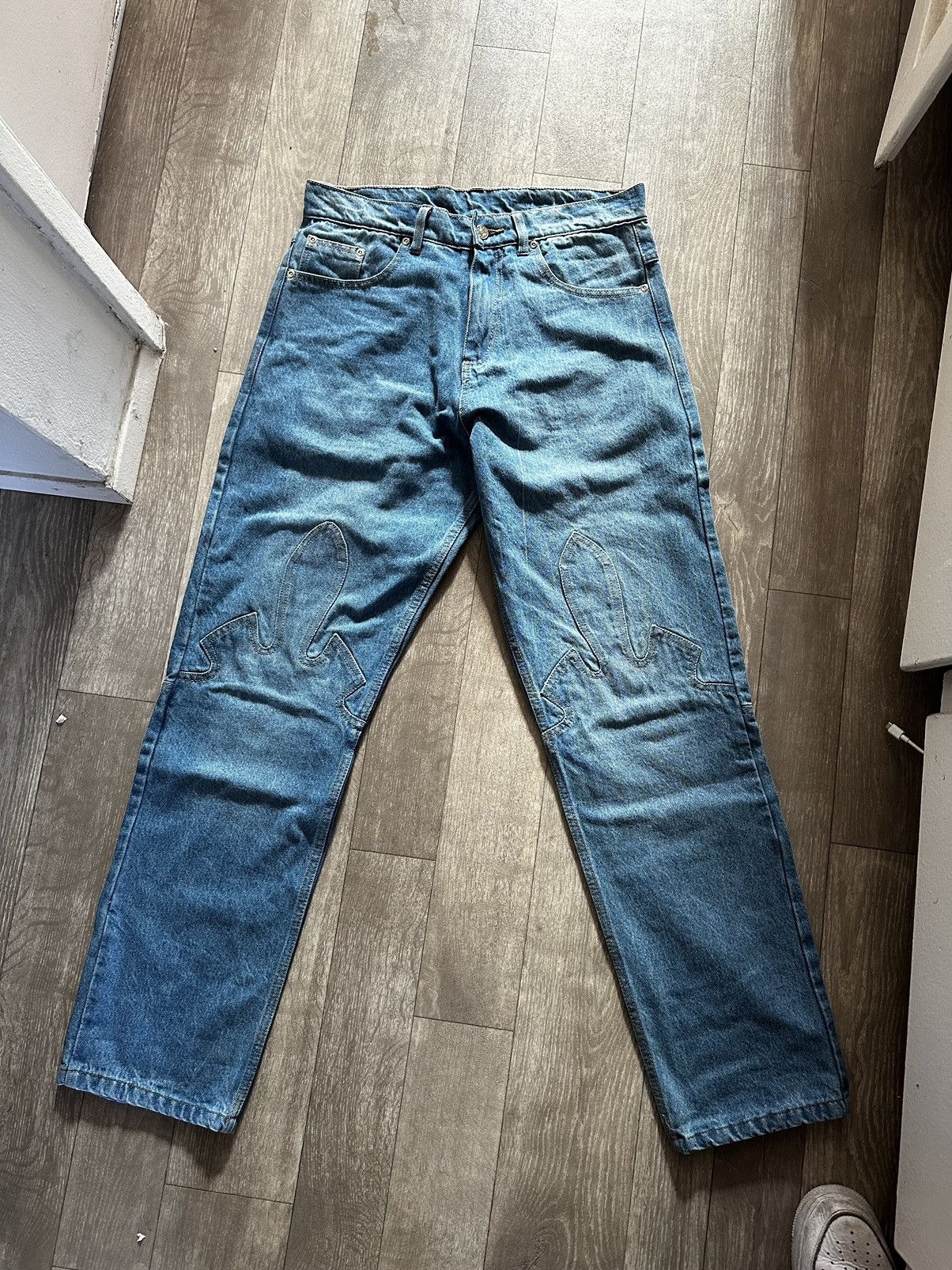image of Years Of Tears Osbatt Pure Water Denim in Blue, Men's (Size 32)