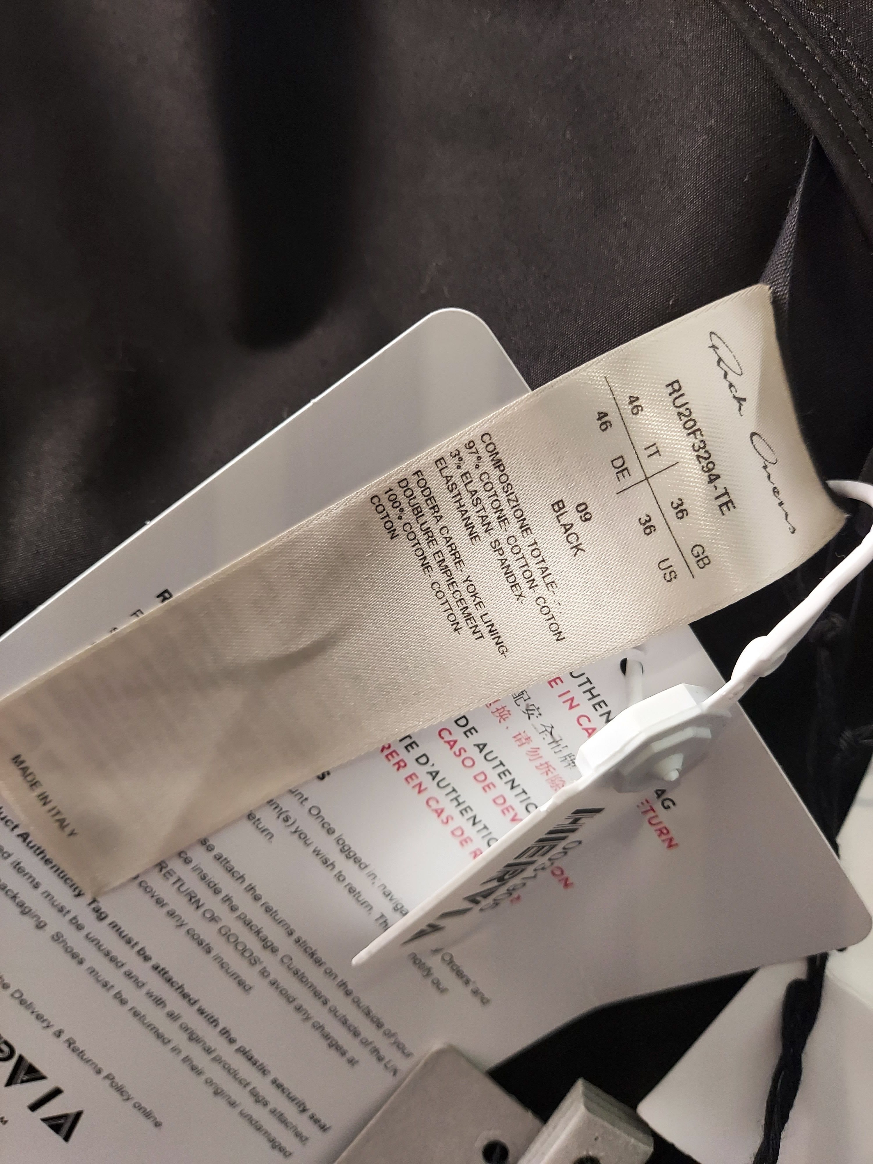 Rick Owens × Rick Owens Drkshdw Black Magnus Shirt Rick Owens Preforma Size US S / EU 44-46 / 1 - 6 Thumbnail