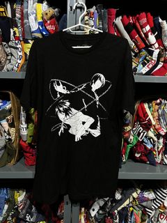 Ripple Junction Mens Death Note Anime T-Shirt - Death Note Light Yagami  Mens Fashion Shirt - Death Note Manga Tee 