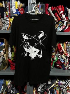 Ripple Junction Mens Death Note Anime T-Shirt - Death Note Light Yagami  Mens Fashion Shirt - Death Note Manga Tee