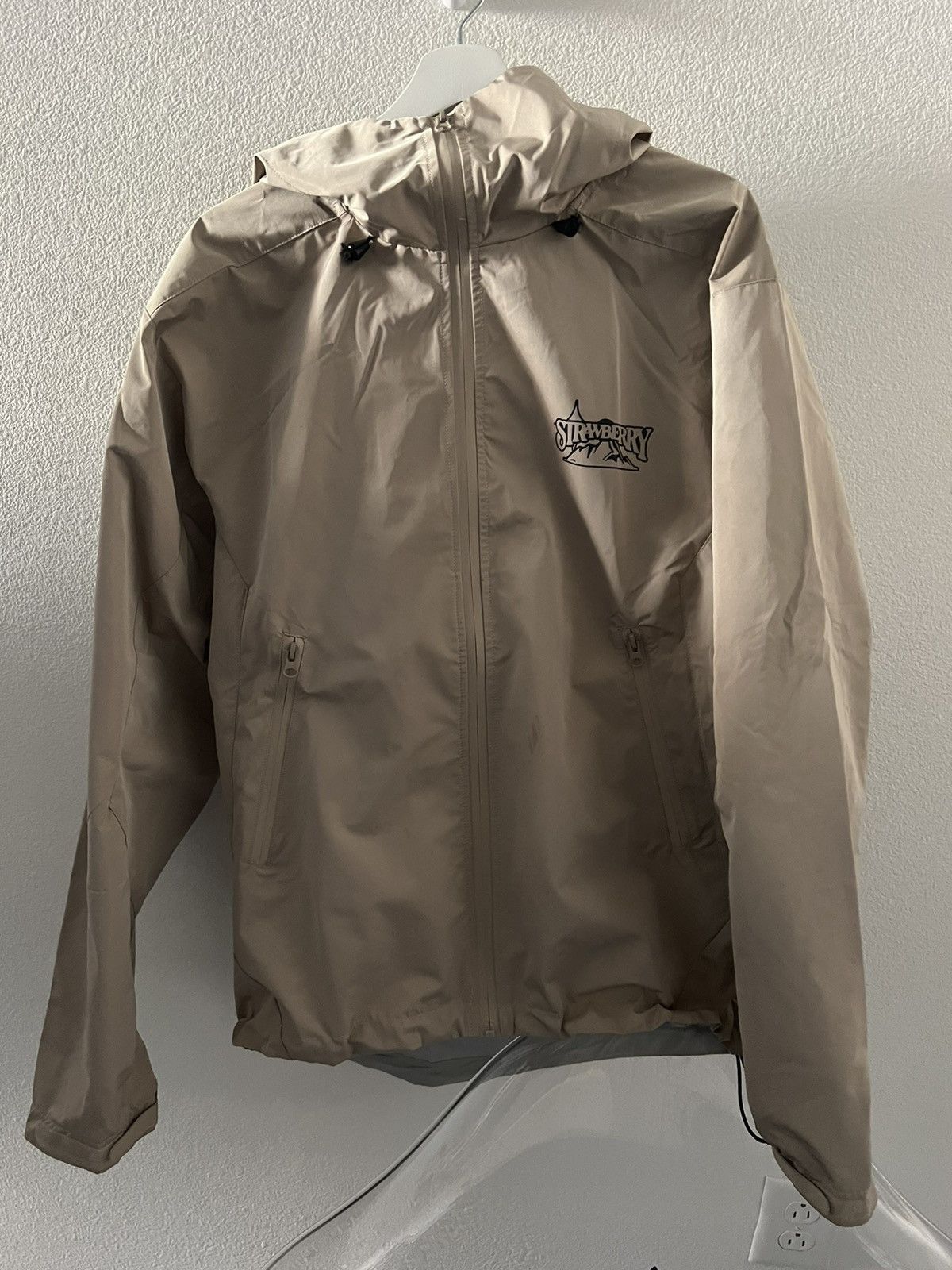 Deals Kai Strawberry Khaki Mountain Shell Jacket