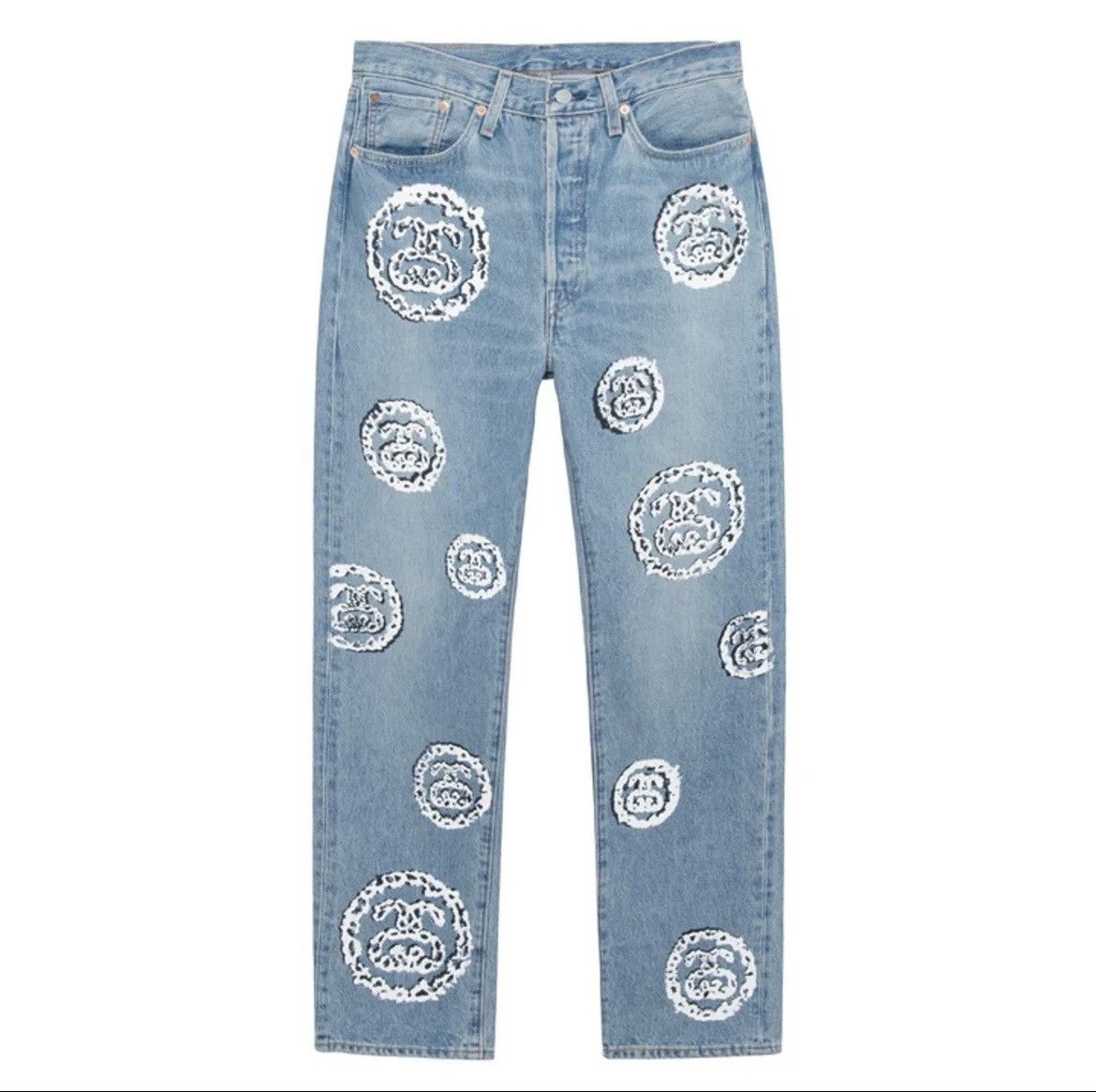 DENIM TEARS × Stussy Stussy X Denim Tears Denim Jeans Size US 34 / EU 50 - 1 Thumbnail