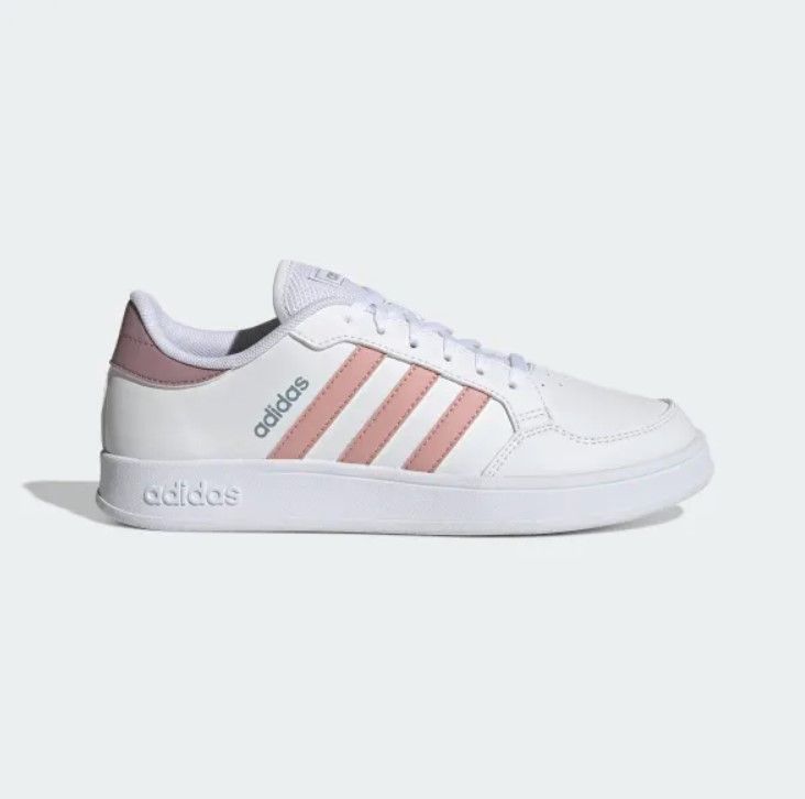 Adidas GY5911 Breaknet Sneaker Shoe Cloud White / Rose