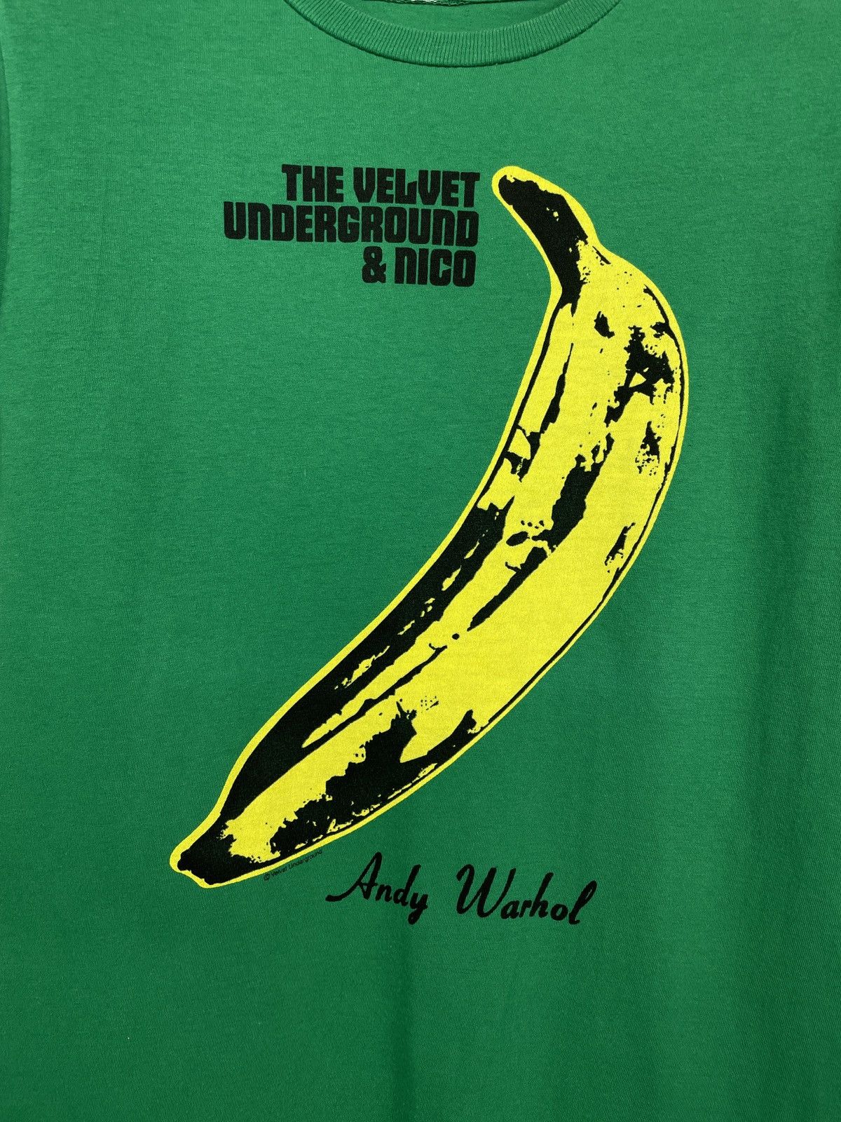 Band Tees × Vintage Vintage Andy Warhol The Velvet Underground x Nico Band Tee Size US S / EU 44-46 / 1 - 4 Thumbnail