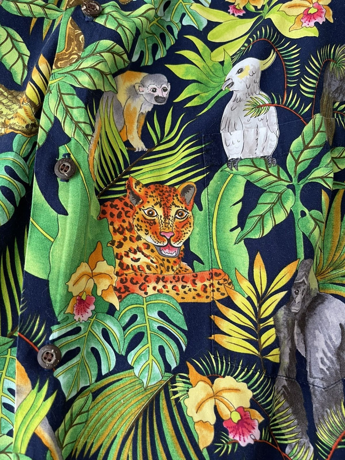 Vintage Hawaiian shirt vintage 90s made in Hawaii Size US XXL / EU 58 / 5 - 2 Thumbnail