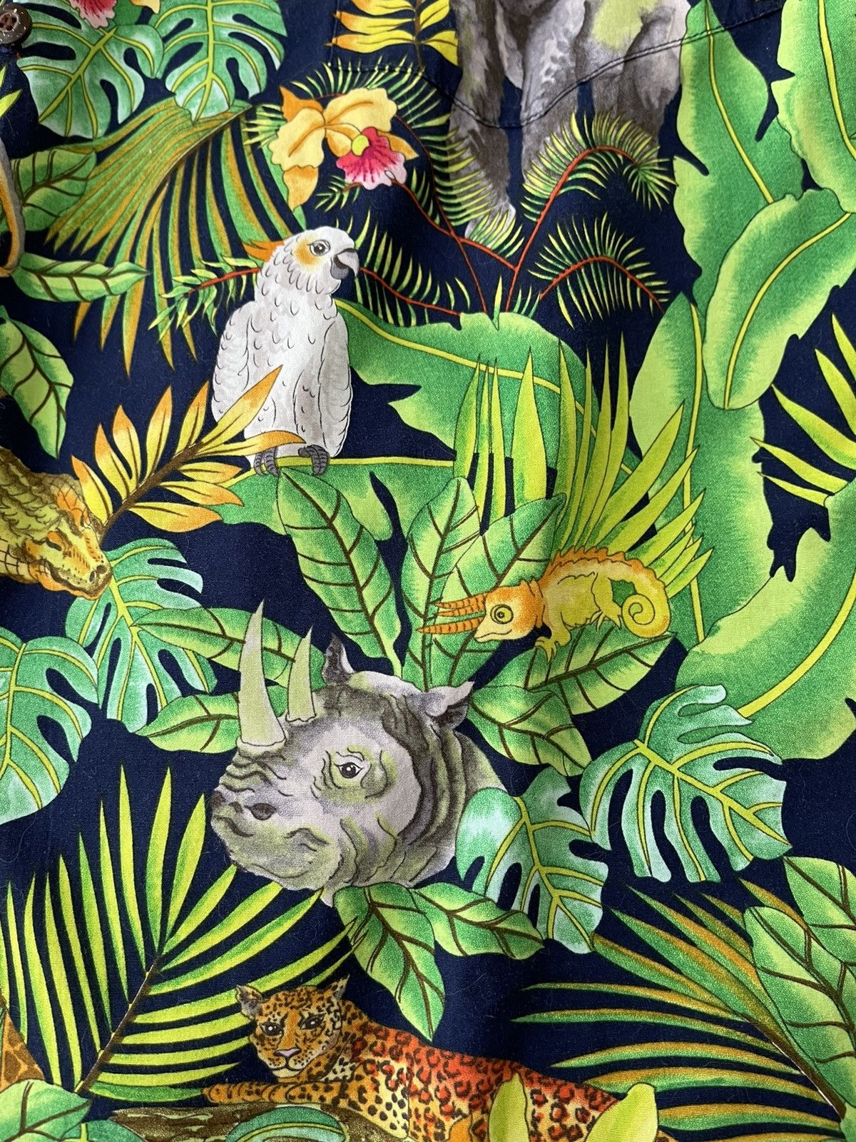 Vintage Hawaiian shirt vintage 90s made in Hawaii Size US XXL / EU 58 / 5 - 3 Thumbnail