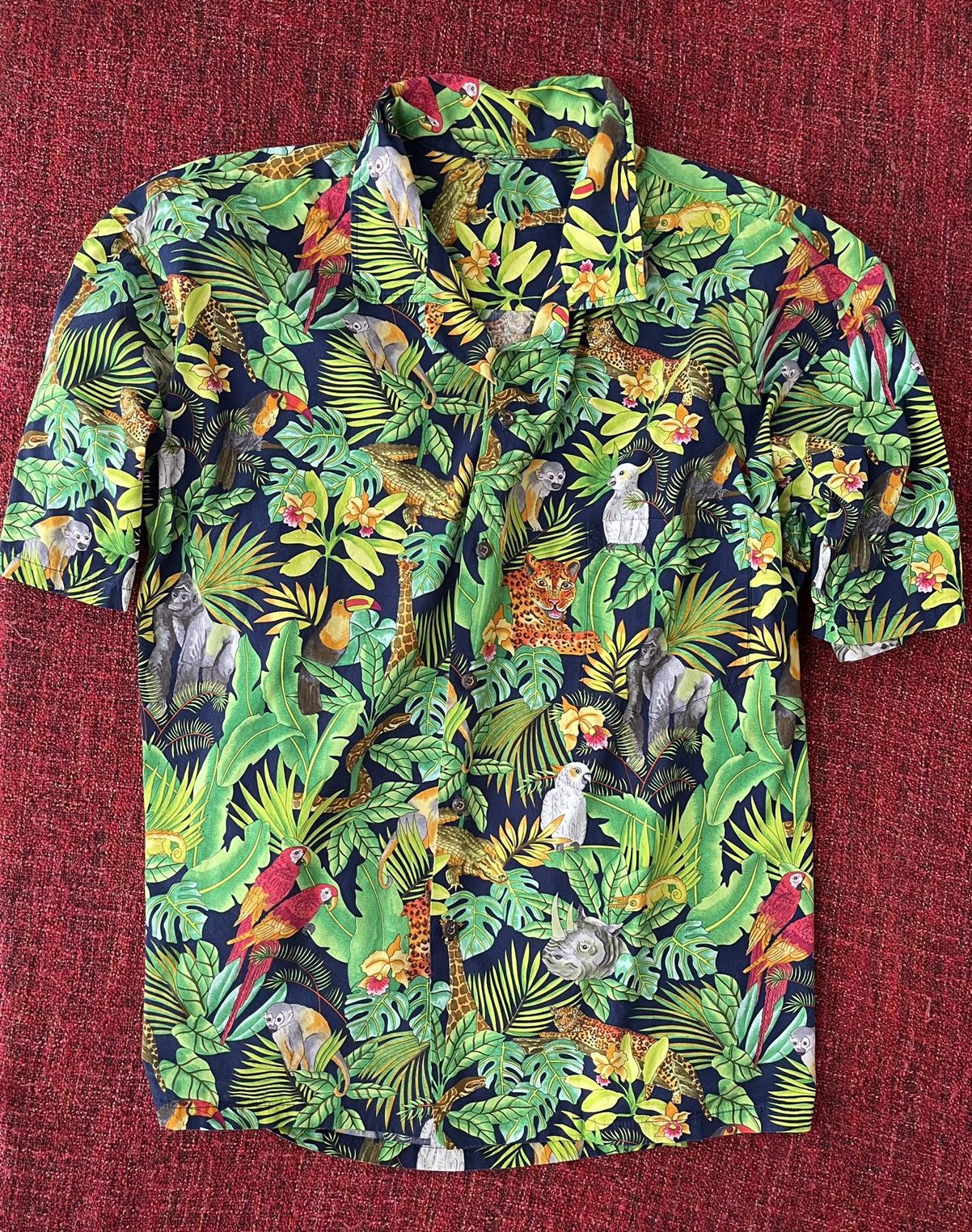 Vintage Hawaiian shirt vintage 90s made in Hawaii Size US XXL / EU 58 / 5 - 1 Thumbnail