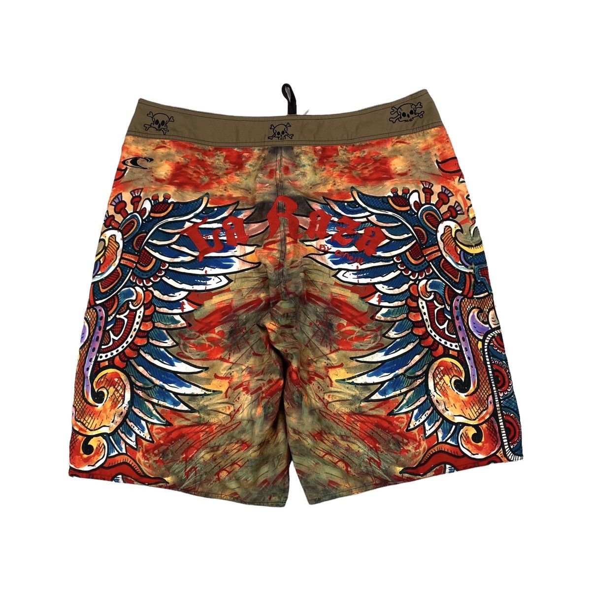 O'Neill 🥩 Vintage O’Neill Crazy Short Full Art Print Indians Size US 36 / EU 52 - 2 Thumbnail