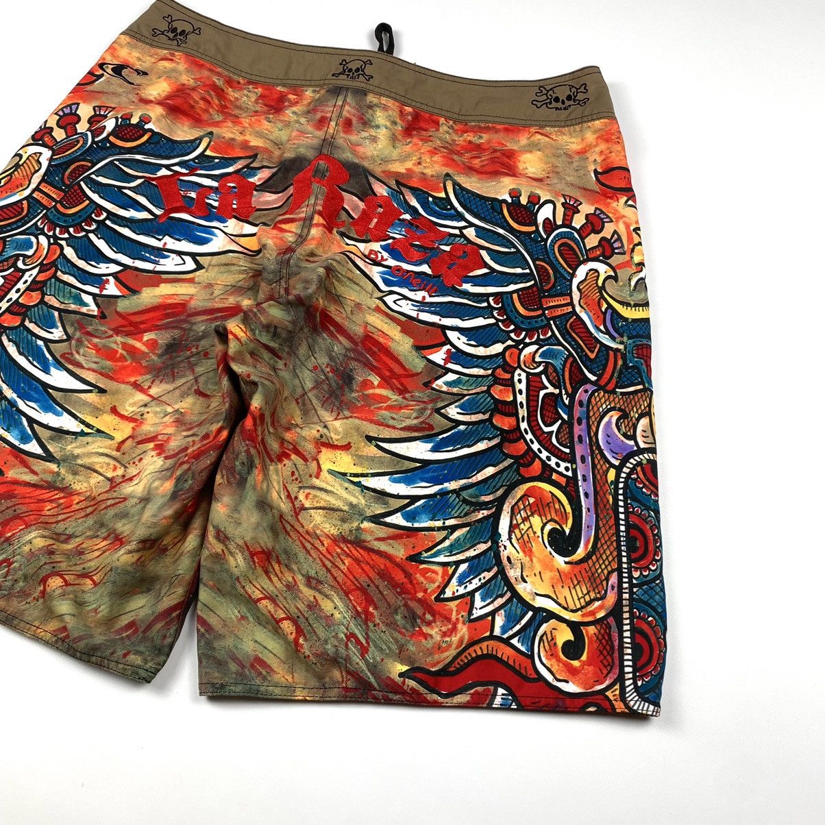 O'Neill 🥩 Vintage O’Neill Crazy Short Full Art Print Indians Size US 36 / EU 52 - 12 Thumbnail