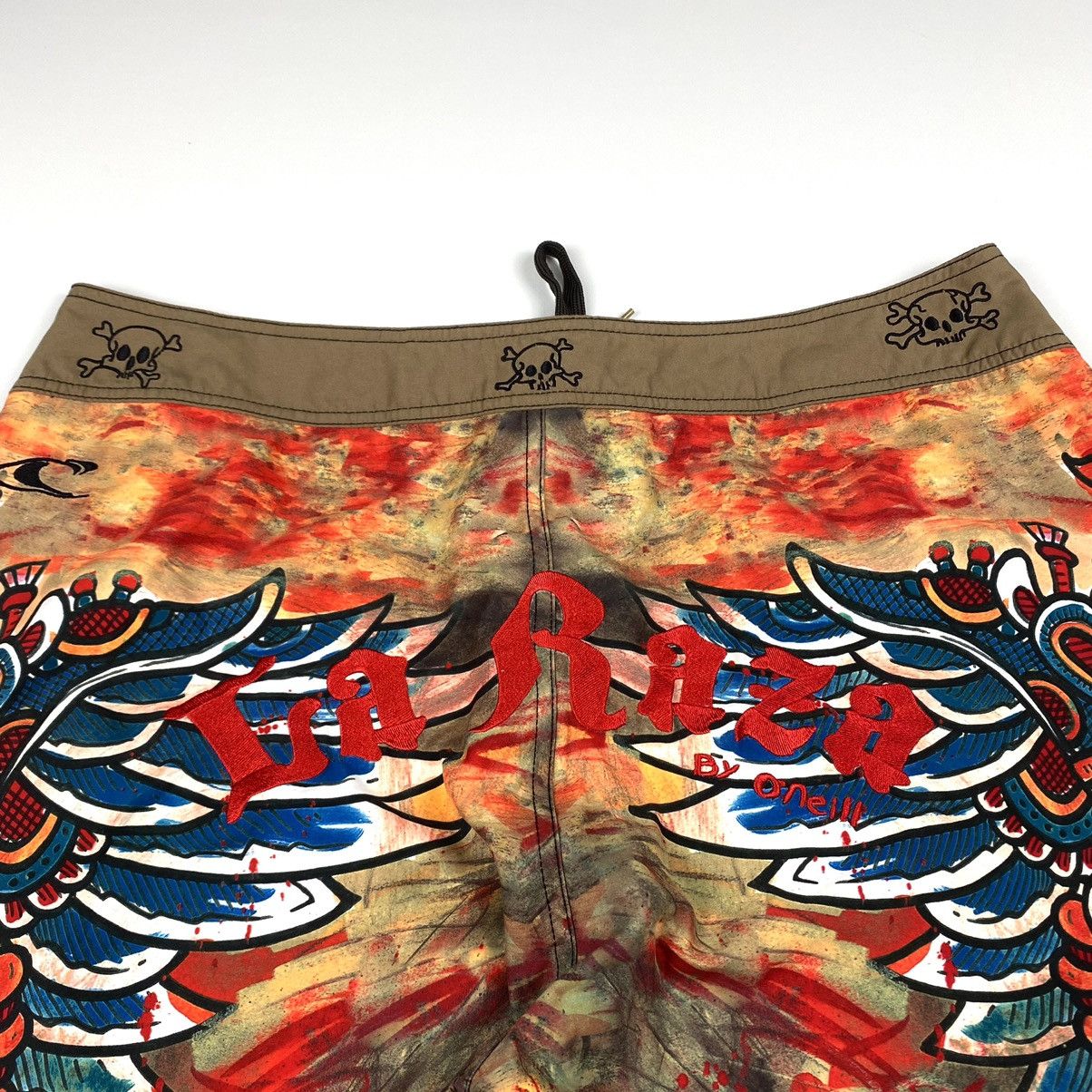 O'Neill 🥩 Vintage O’Neill Crazy Short Full Art Print Indians Size US 36 / EU 52 - 13 Thumbnail