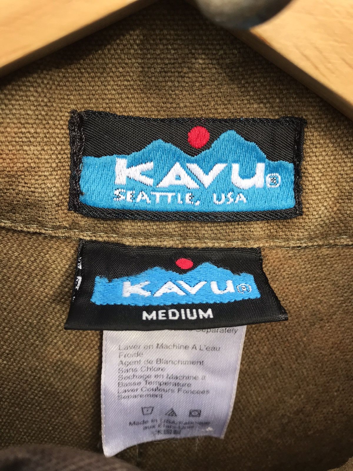 KAVU Discolouration Kavu Outdoor Half Zipper Jacket Size US M / EU 48-50 / 2 - 2 Thumbnail