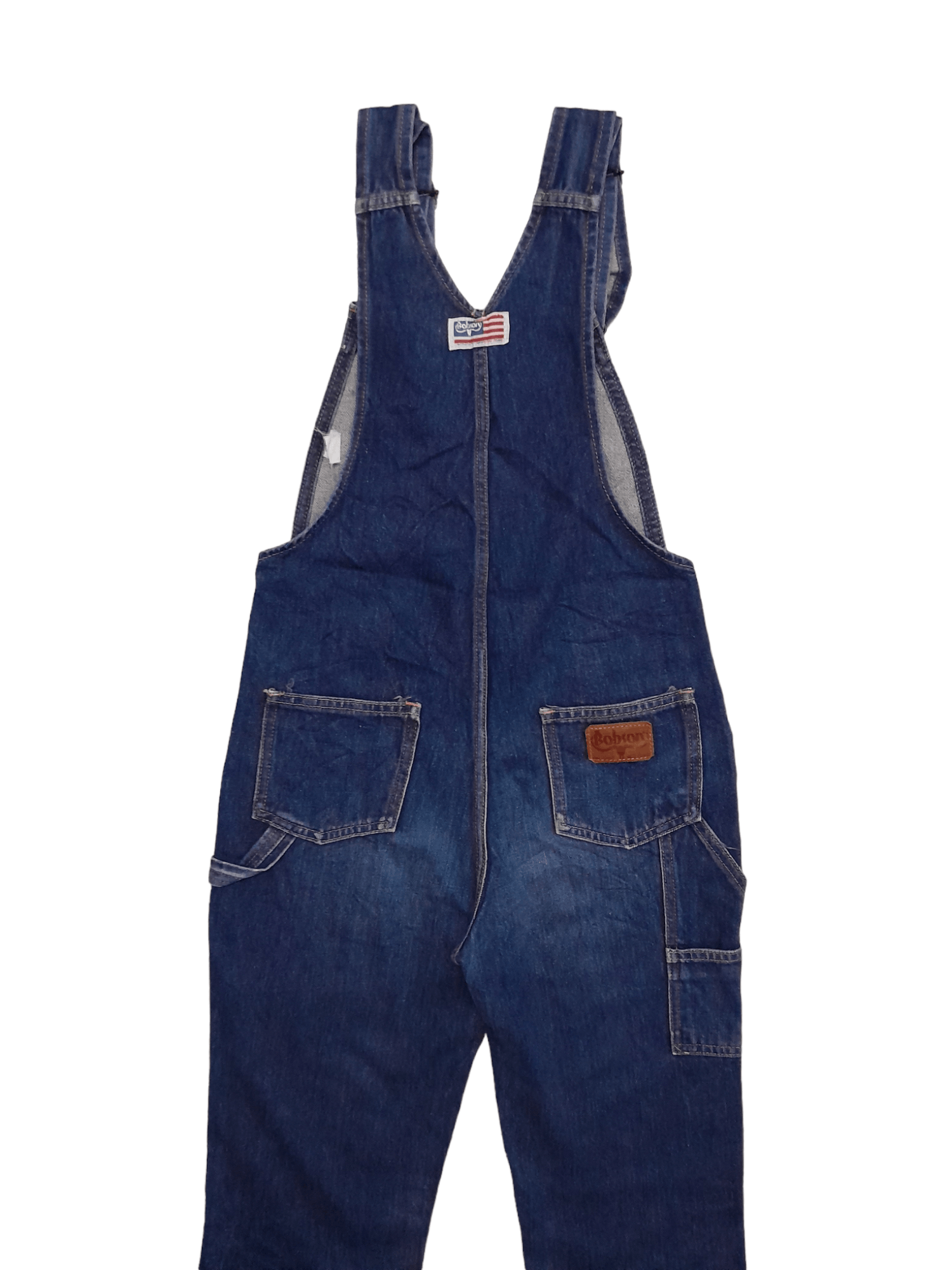 Japanese Brand × Vintage Bobson Overalls Denim Japan (E591) Size 27" / US 4 / IT 40 - 8 Thumbnail
