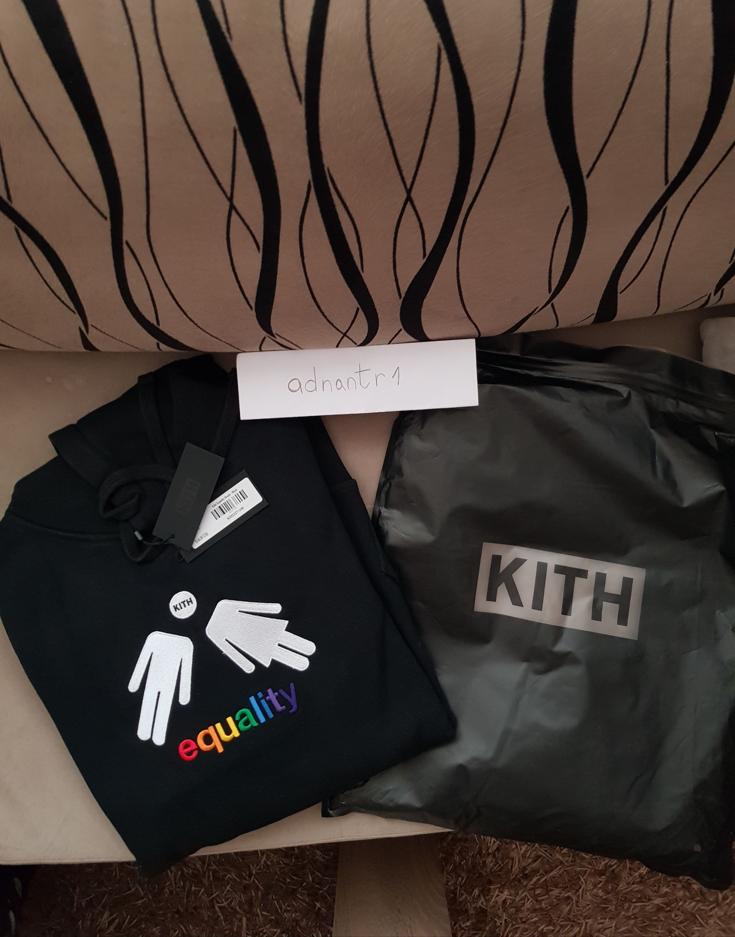 Kith Equality Hoodie Black