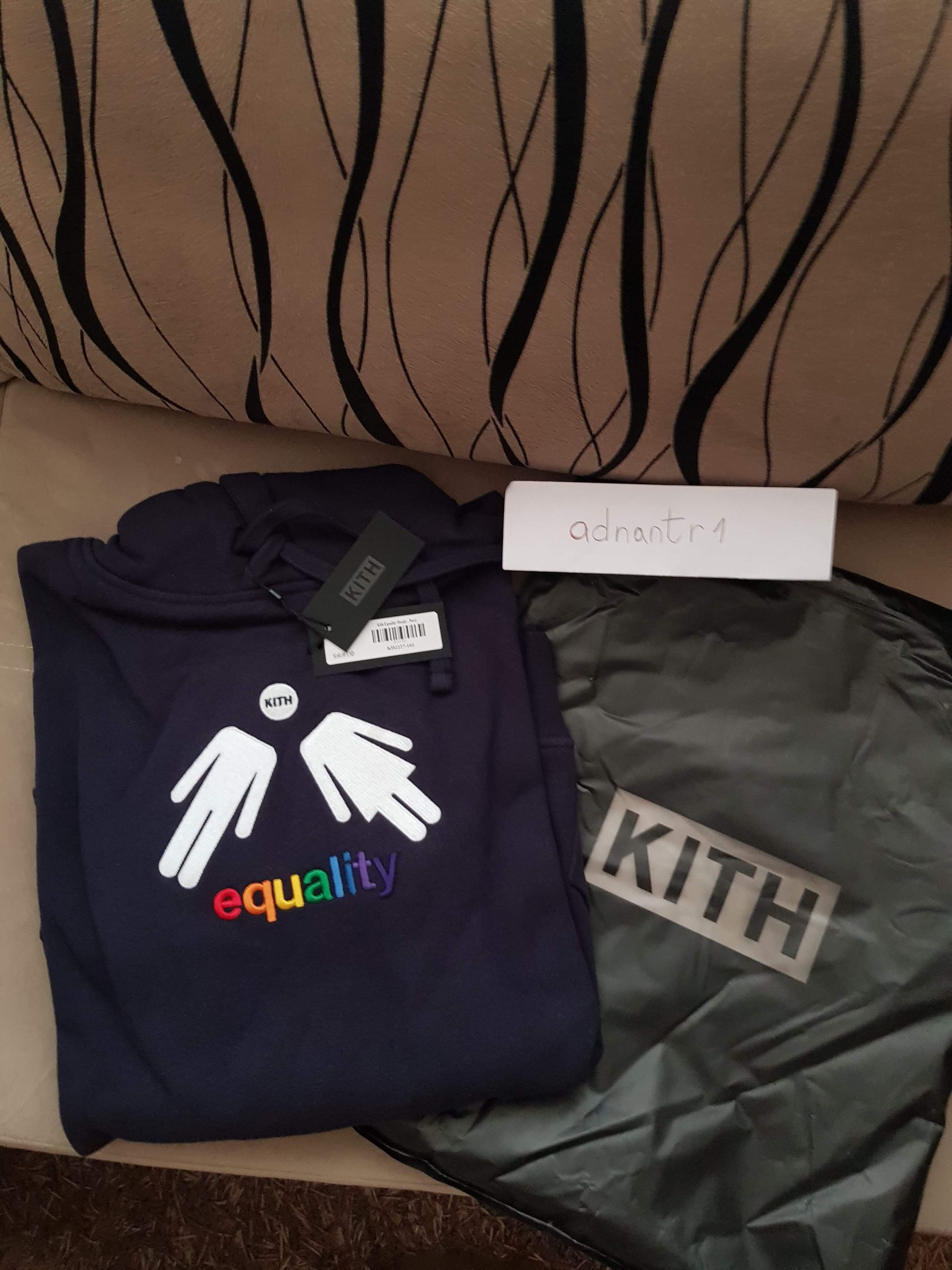 Kith Equality Hoodie Navy
