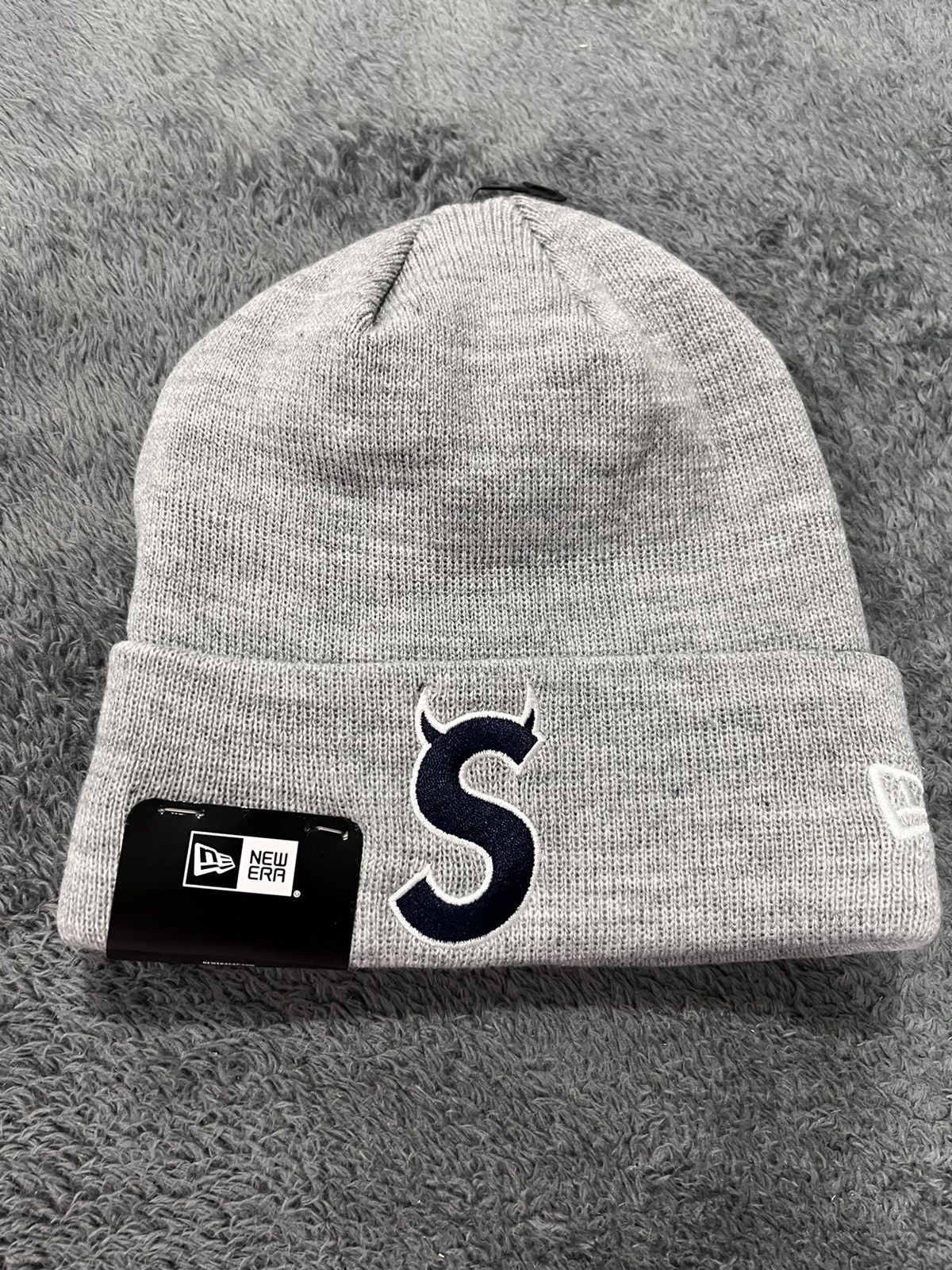 Supreme S Logo Beanie | Grailed
