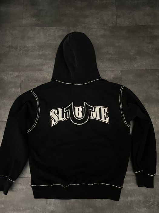 Supreme Supreme x True Religion Zip Up Hoodie (FW22) | Grailed