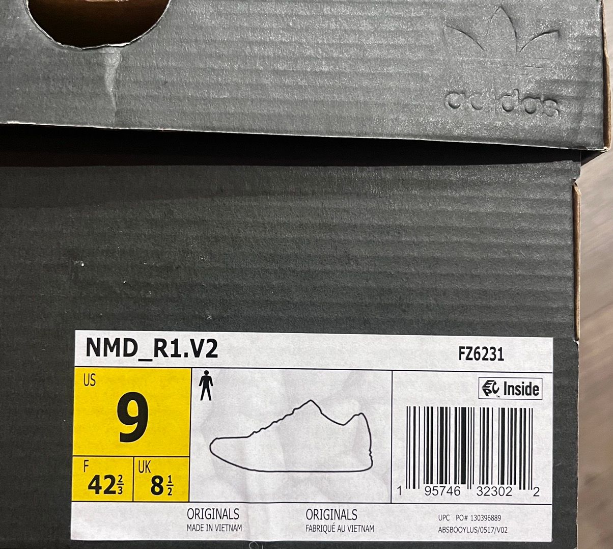 Adidas Adidas NMD R1 V2 Neon Yellow [US 9] Size US 9 / EU 42 - 5 Thumbnail