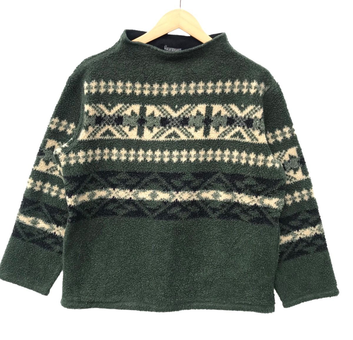 Polo Ralph Lauren Polo Ralph Lauren Women Polo Sport Fleece Sherpa Pullover Size L / US 10 / IT 46 - 3 Thumbnail