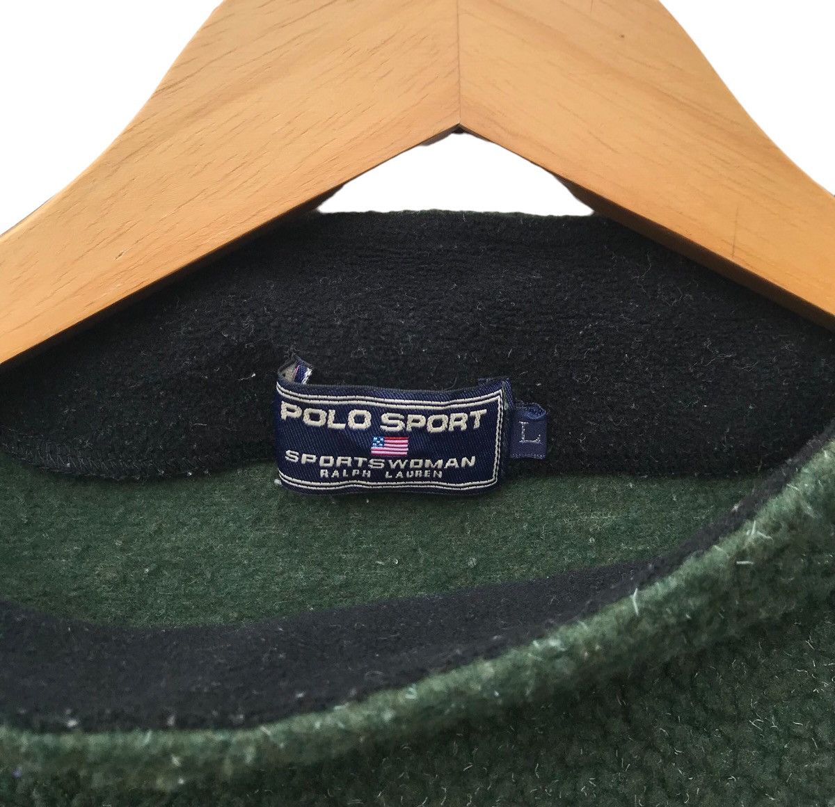 Polo Ralph Lauren Polo Ralph Lauren Women Polo Sport Fleece Sherpa Pullover Size L / US 10 / IT 46 - 2 Thumbnail