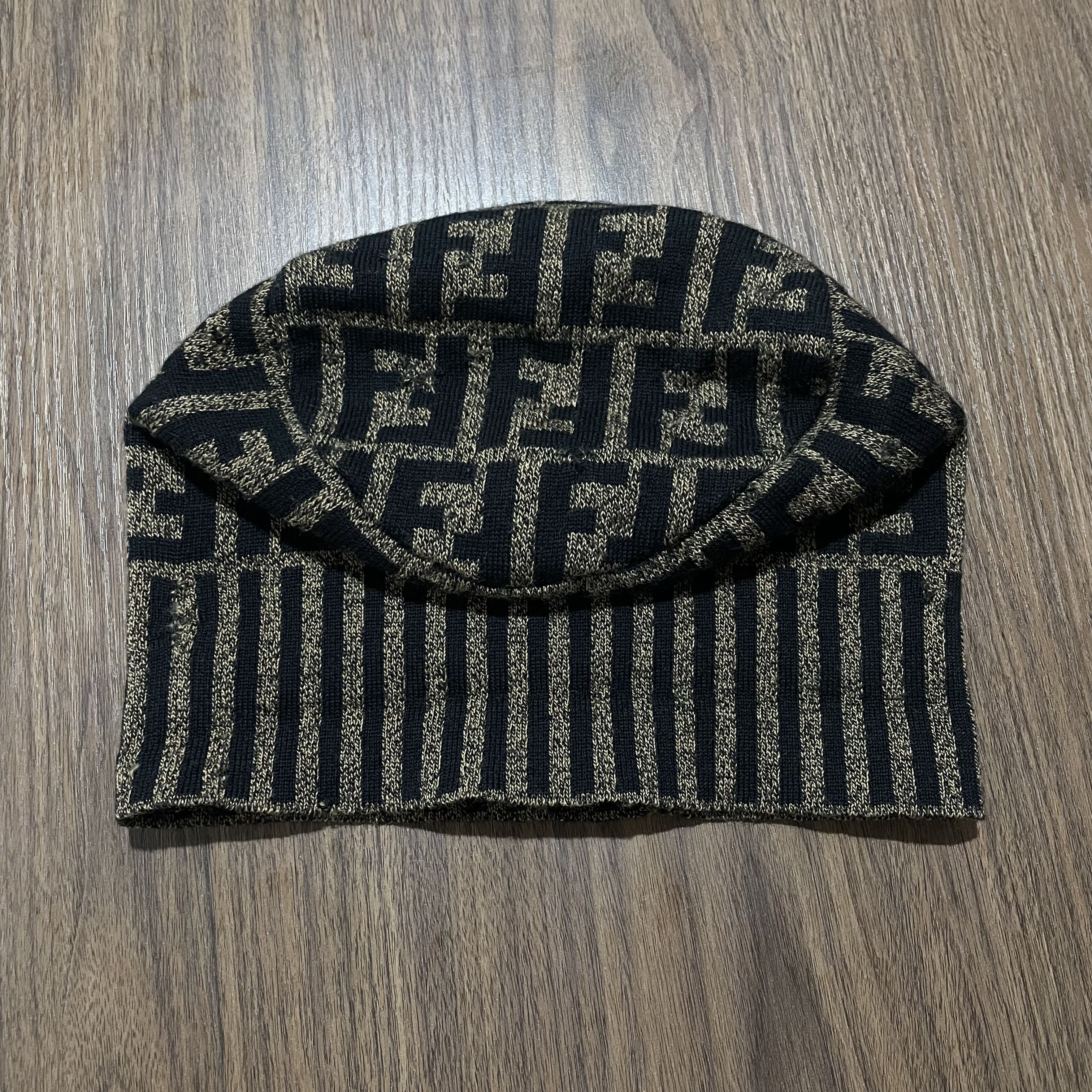 Fendi × Vintage Vintage Fendi Beanie Hats Size ONE SIZE - 3 Thumbnail
