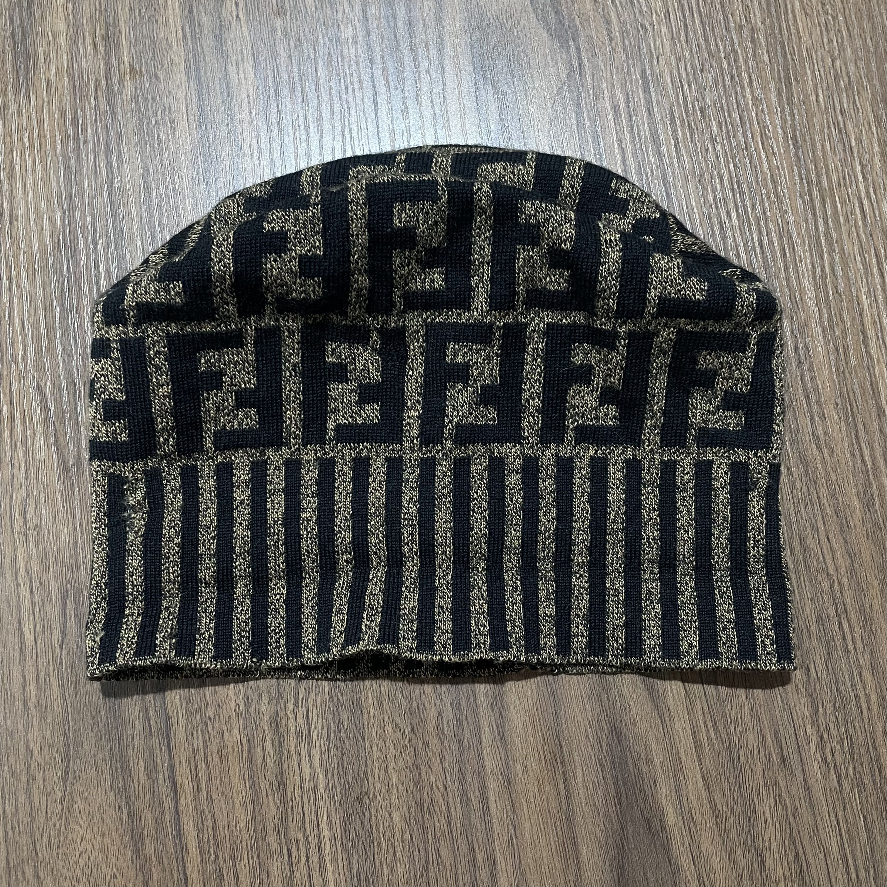 Fendi × Vintage Vintage Fendi Beanie Hats Size ONE SIZE - 2 Thumbnail
