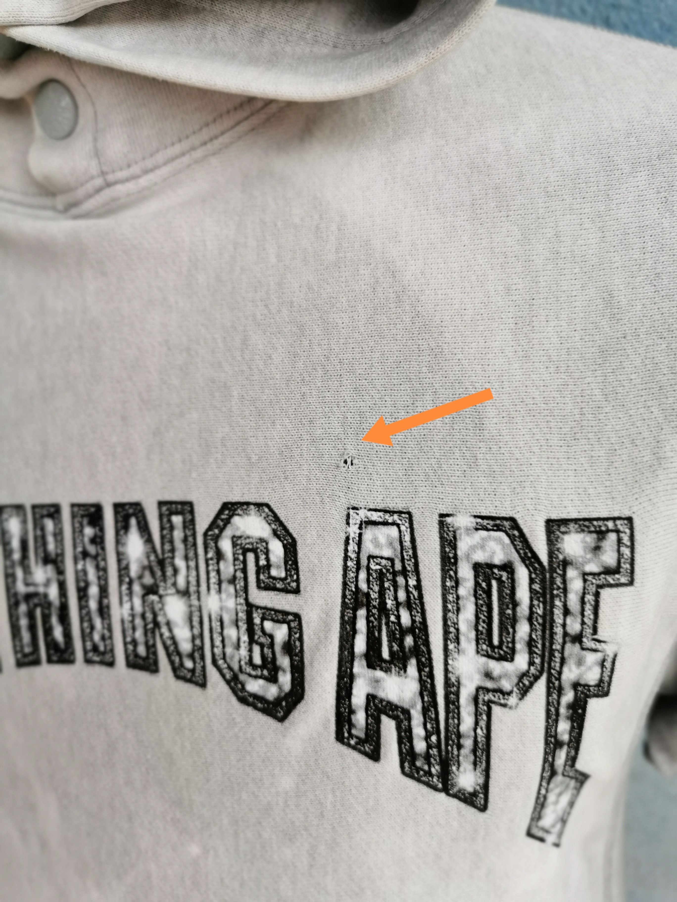 Bape × Vintage A Bathing Ape Pull Over Hoodie Size US S / EU 44-46 / 1 - 12 Thumbnail