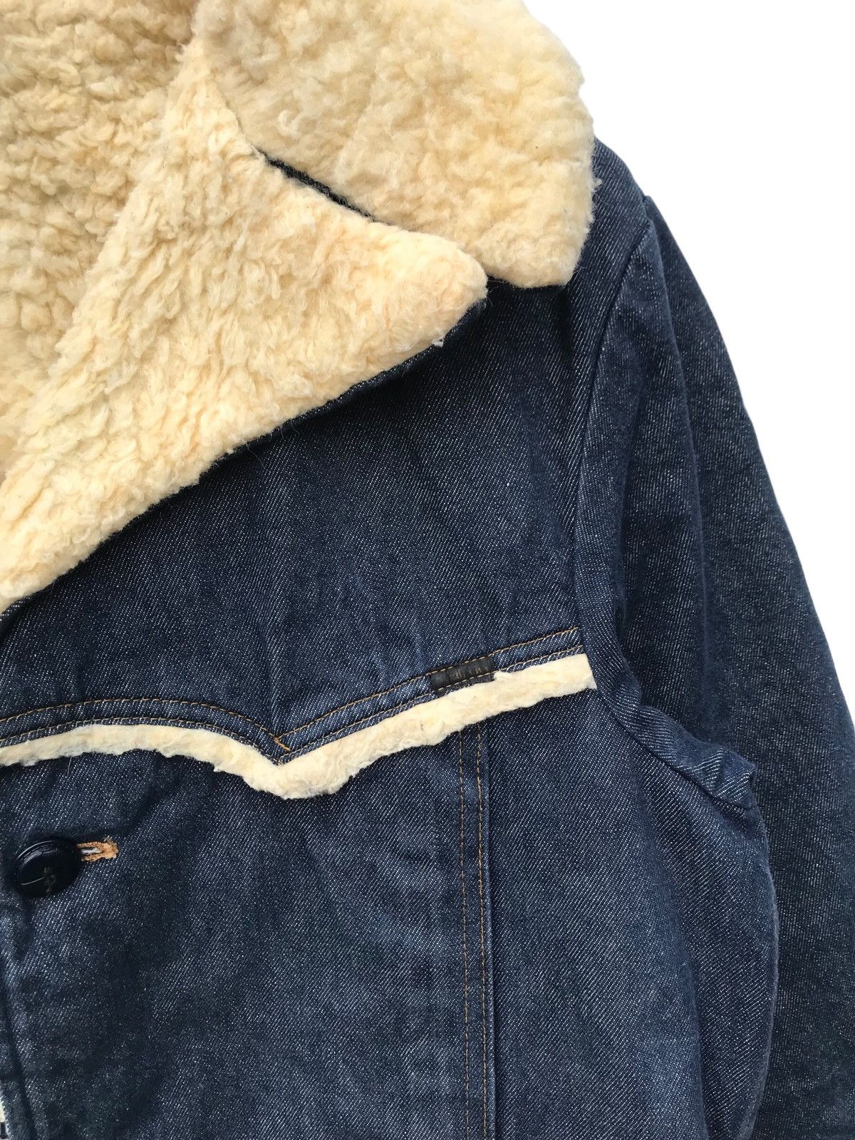 Sears Vintage Sears Roebucks Denim Sherpa Lined Sears Shearling Size US M / EU 48-50 / 2 - 3 Thumbnail