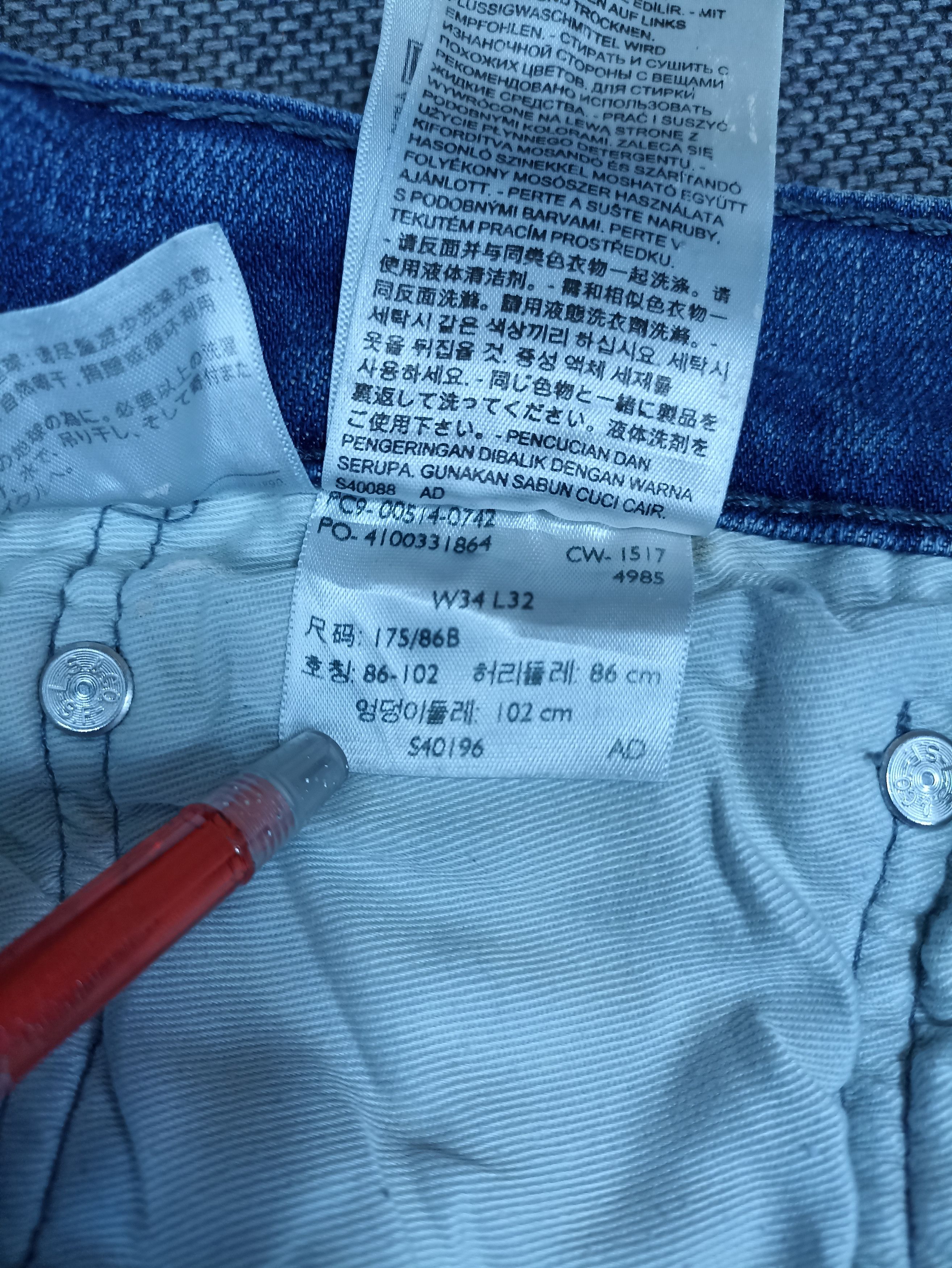 Jean × Levi's × Vintage Vintage Levis 514 Jeans - J138 Size US 34 / EU 50 - 5 Thumbnail