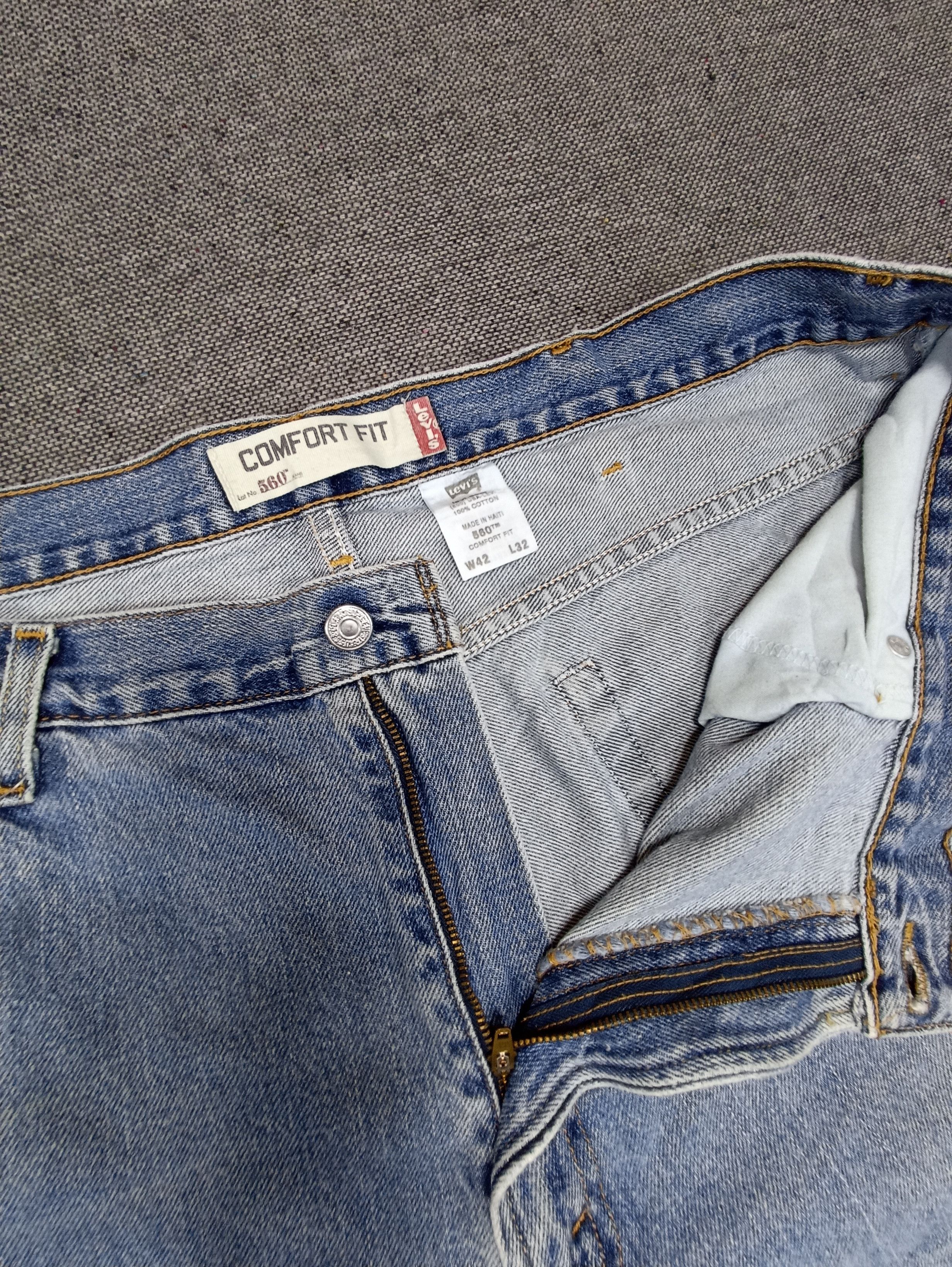 Jean × Levi's × Vintage Vintage Levis 560 Comfort Fit Jeans - J139 Size US 42 / EU 58 - 3 Thumbnail