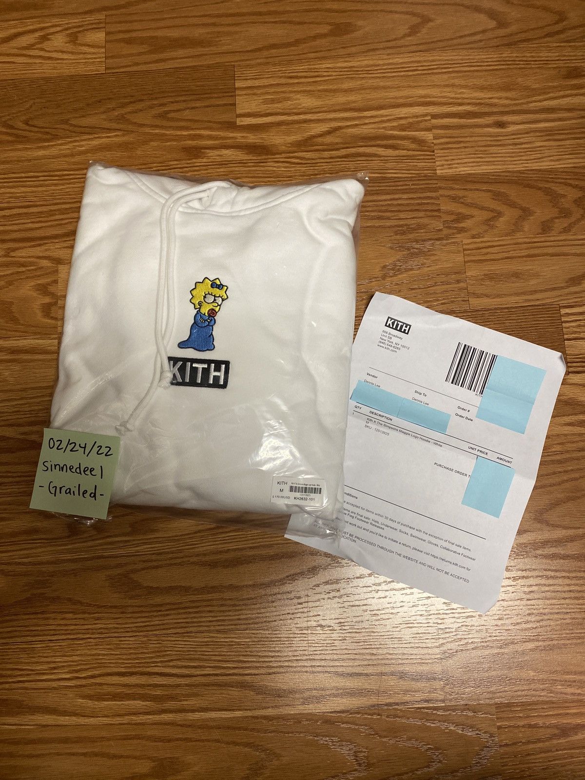 Kith × The Simpsons Kith x The Simpsons Maggie Logo Hoodie Size US M / EU 48-50 / 2 - 5 Thumbnail