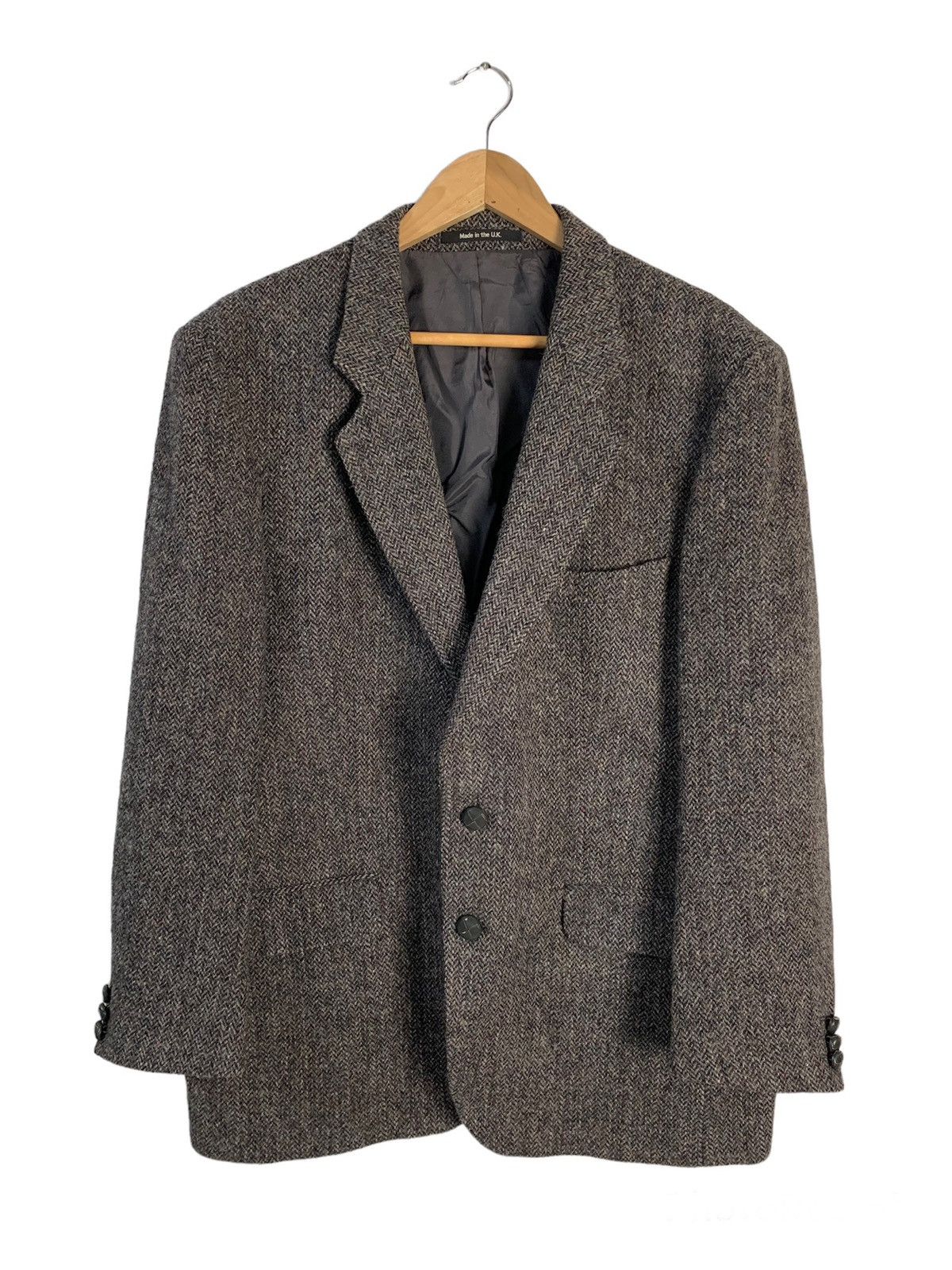 Harris Tweed Vintage Harris Tweed Wool Blazer Size 44L - 1 Thumbnail
