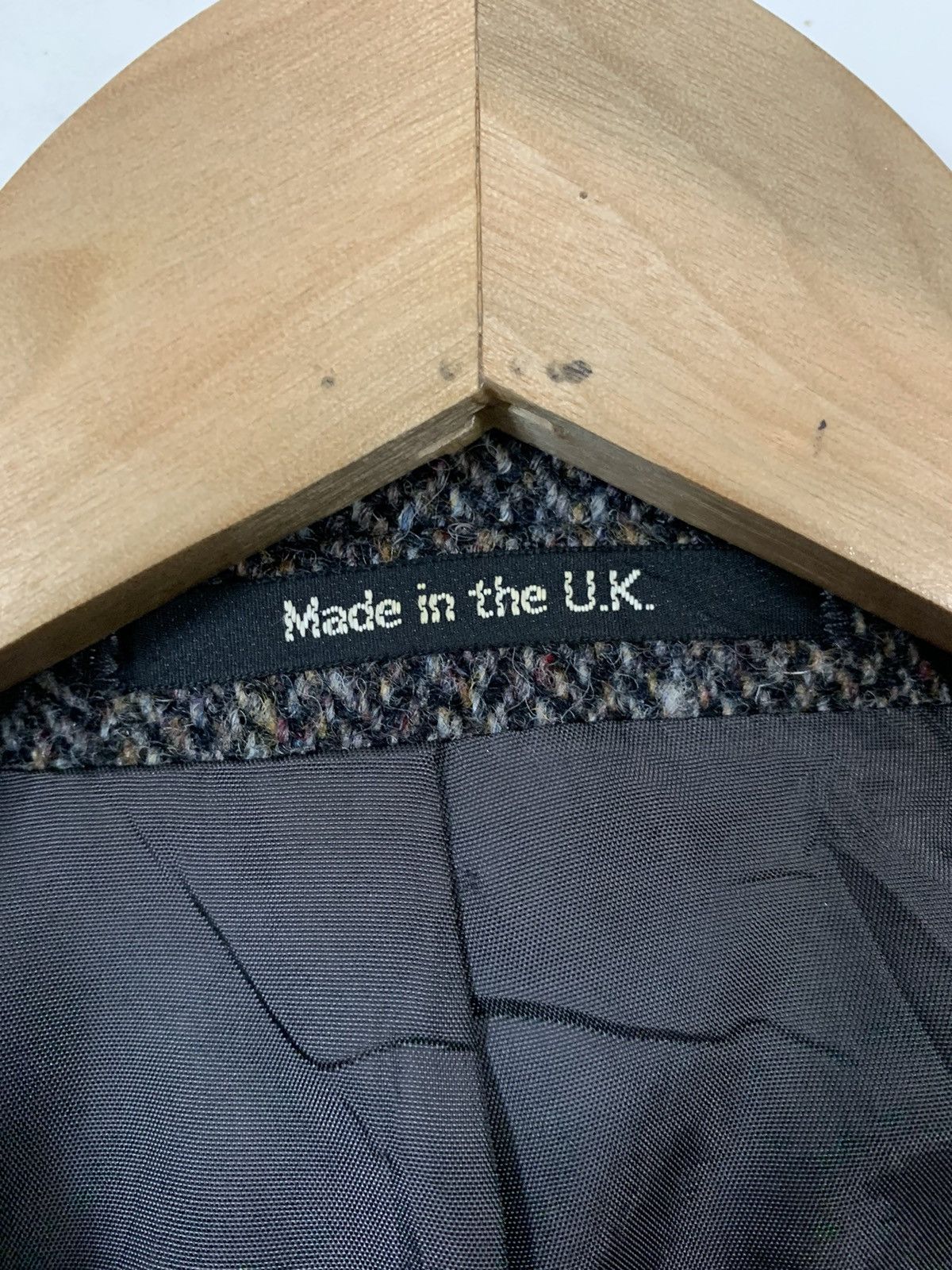 Harris Tweed Vintage Harris Tweed Wool Blazer Size 44L - 5 Thumbnail