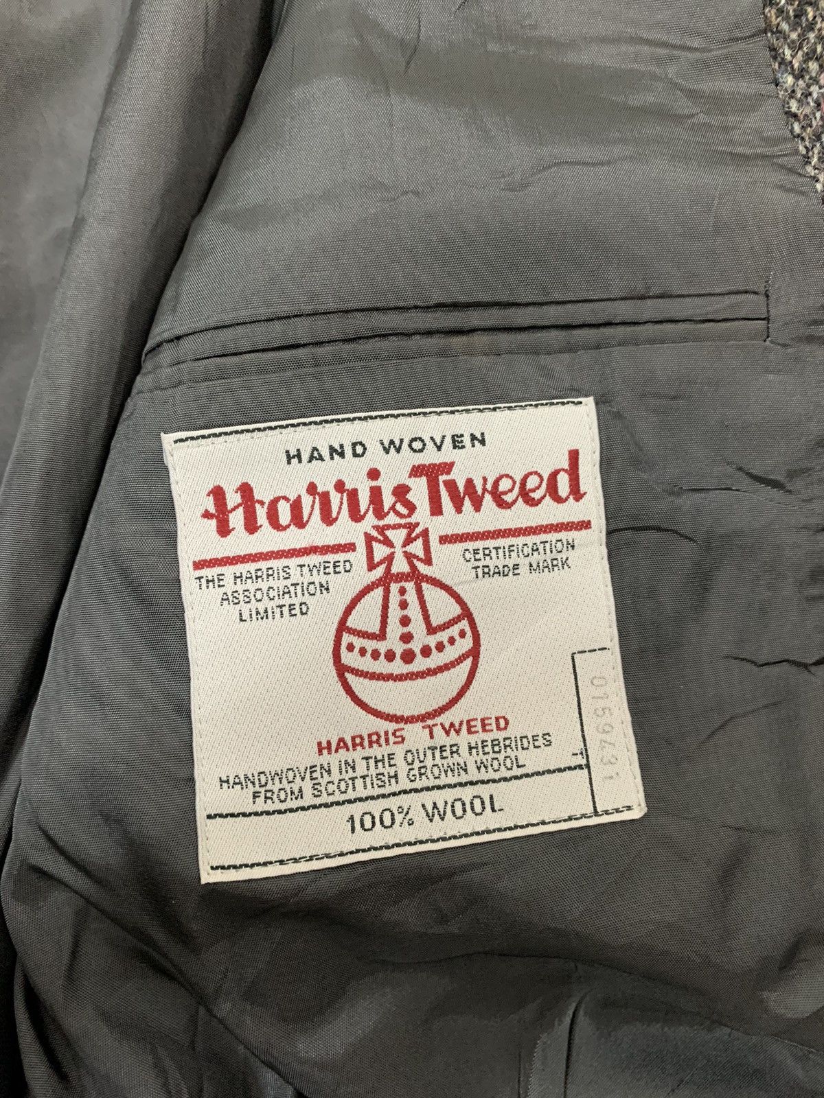 Harris Tweed Vintage Harris Tweed Wool Blazer Size 44L - 6 Thumbnail