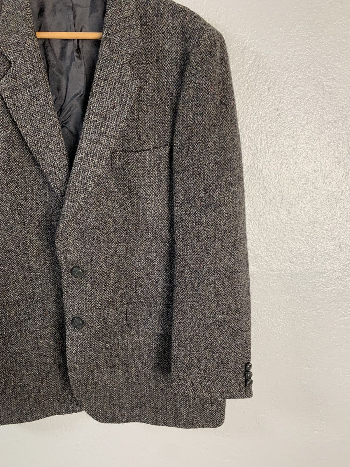 Harris Tweed Vintage Harris Tweed Wool Blazer Size 44L - 2 Thumbnail
