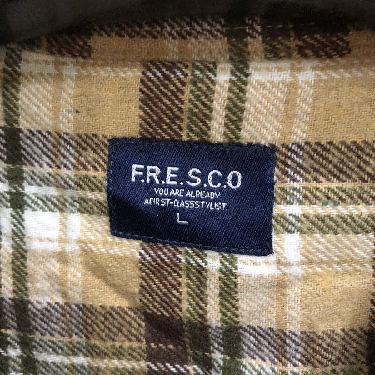Vintage Vintage Fresco Plaid Tartan Flannel Shirt 👕 Size US M / EU 48-50 / 2 - 4 Thumbnail
