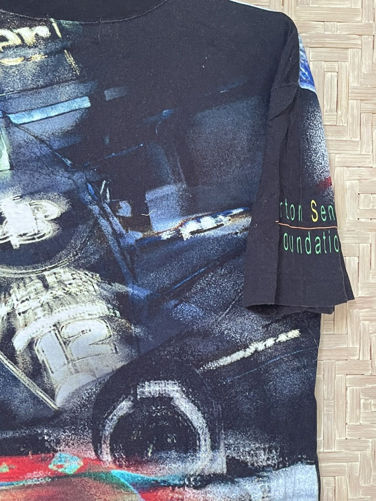 Vintage Vintage Ayrton Senna Foundation Full Print Size US M / EU 48-50 / 2 - 10 Thumbnail