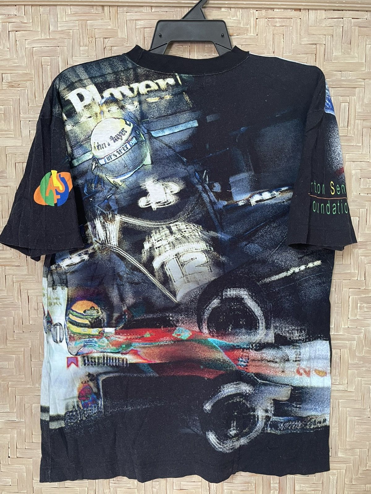 Vintage Vintage Ayrton Senna Foundation Full Print Size US M / EU 48-50 / 2 - 9 Thumbnail
