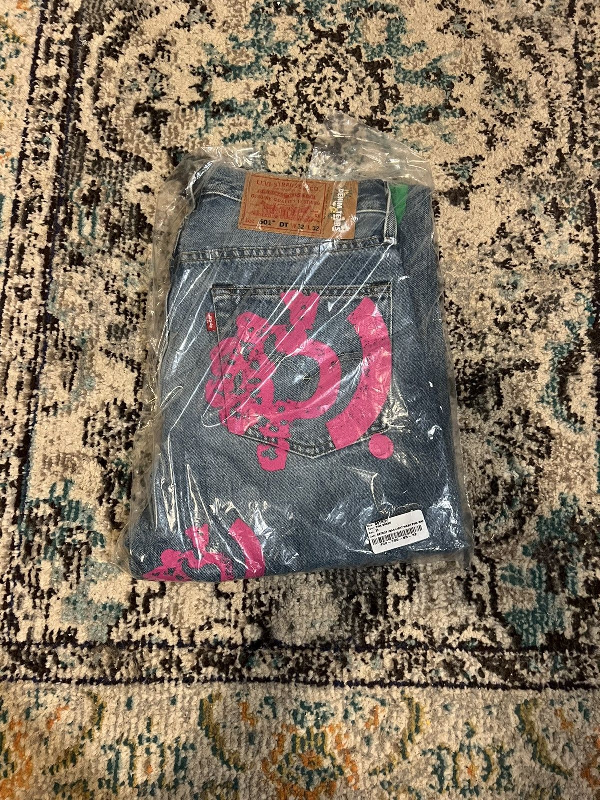 (B).Stroy × DENIM TEARS Denim Tears (b)story Denim Size US 32 / EU 48 - 2 Thumbnail