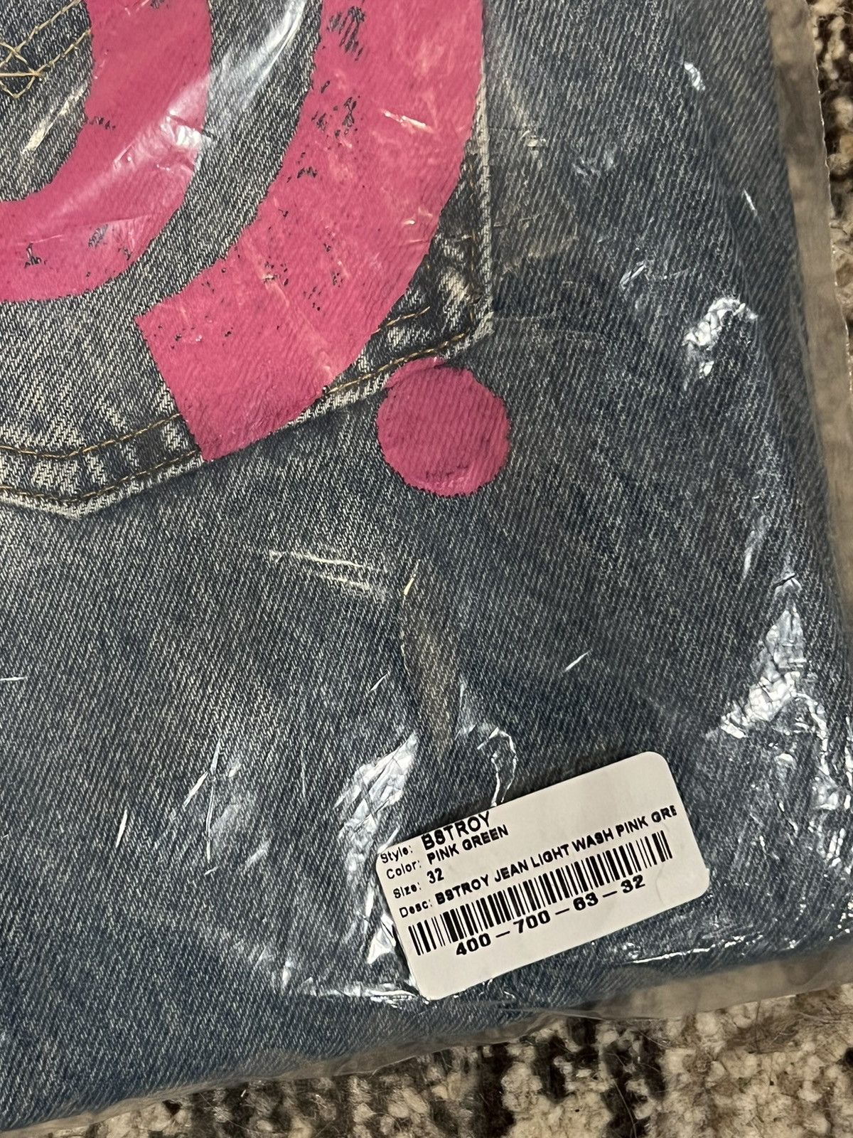 (B).Stroy × DENIM TEARS Denim Tears (b)story Denim Size US 32 / EU 48 - 3 Thumbnail