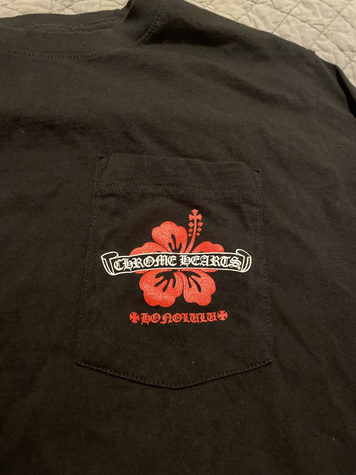 Chrome Hearts Chrome Hearts Honolulu Flower Tee Size US L / EU 52-54 / 3 - 4 Thumbnail