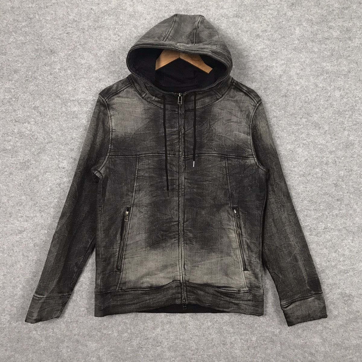 Japanese Brand Rattletrap Black Faded Punk Red Skull Fullover Hoodies Size US M / EU 48-50 / 2 - 3 Thumbnail