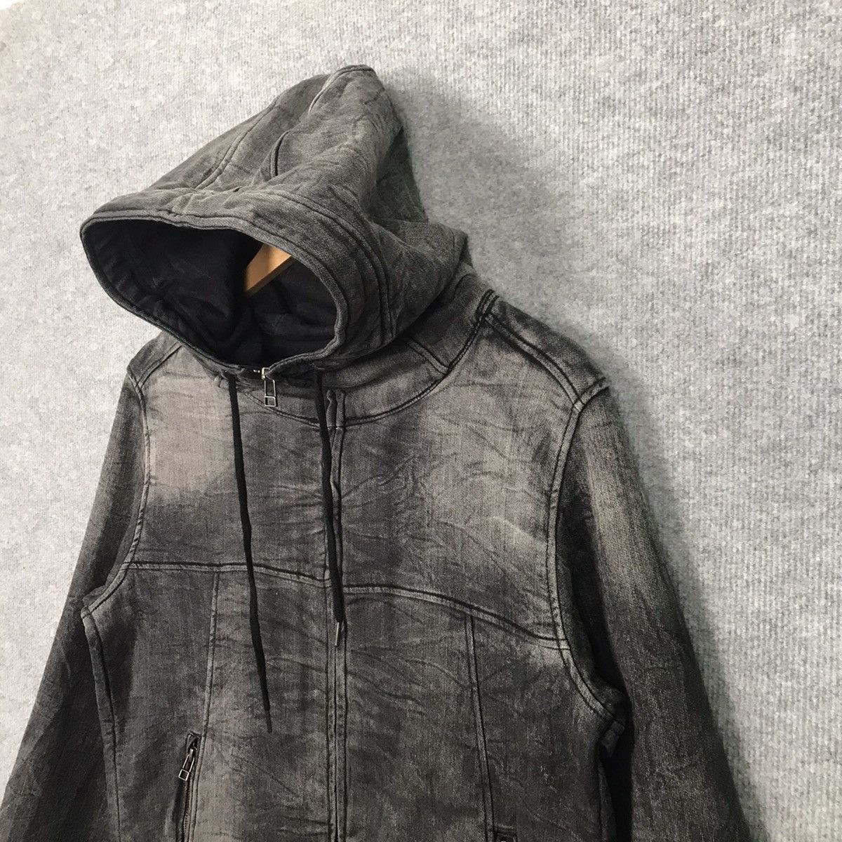 Japanese Brand Rattletrap Black Faded Punk Red Skull Fullover Hoodies Size US M / EU 48-50 / 2 - 5 Thumbnail