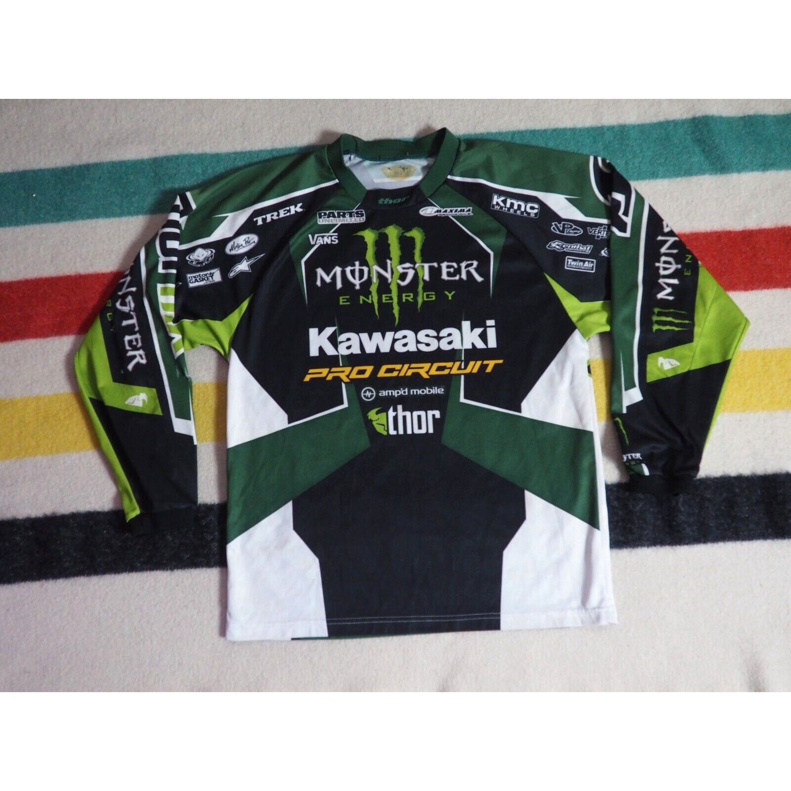 MONSTER PRO CIRCUIT THOR × Kawasaki ジャージ