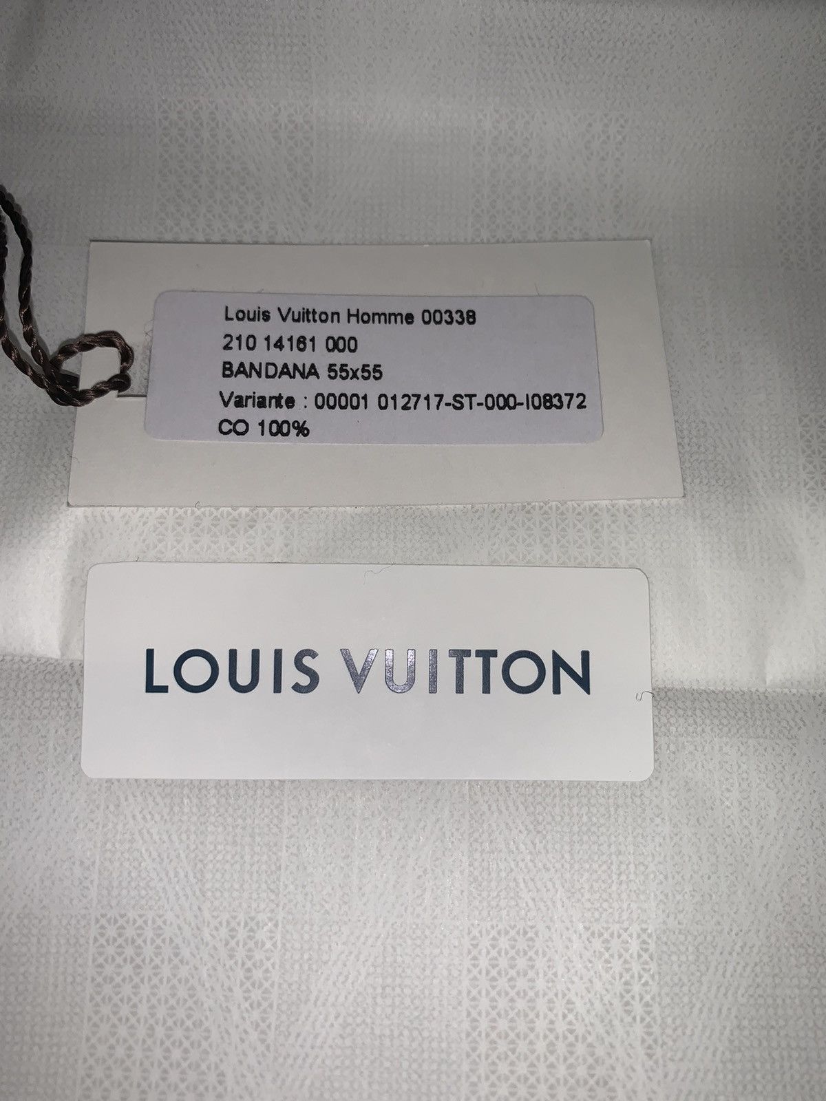 Louis Vuitton Louis Vuitton bandana Size ONE SIZE - 5 Thumbnail