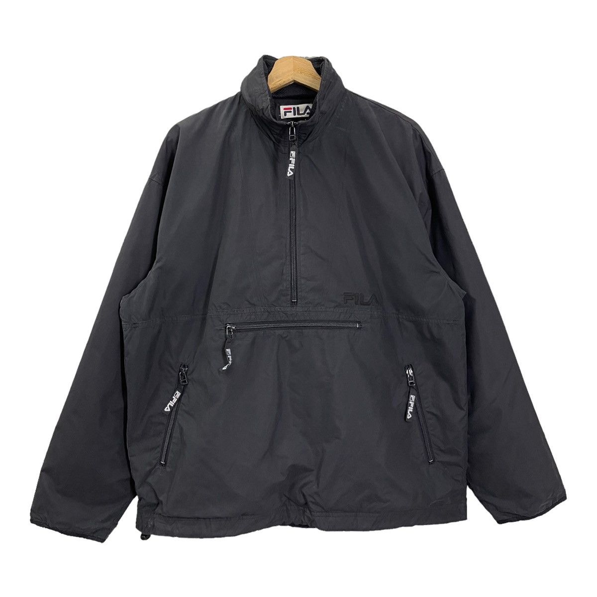 Fila × Japanese Brand × Vintage Vintage Fila Halfzip Jacket Size US M / EU 48-50 / 2 - 1 Thumbnail
