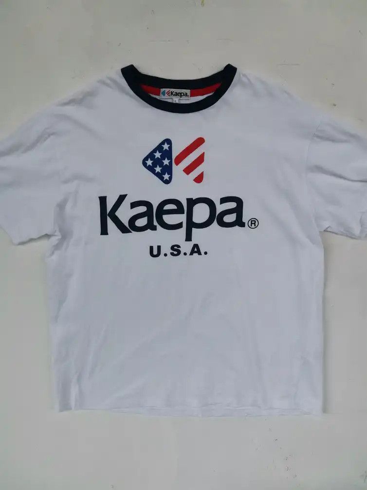 Japanese Brand Streetwear Kaepa U.S.A big logo T shirt Grailed