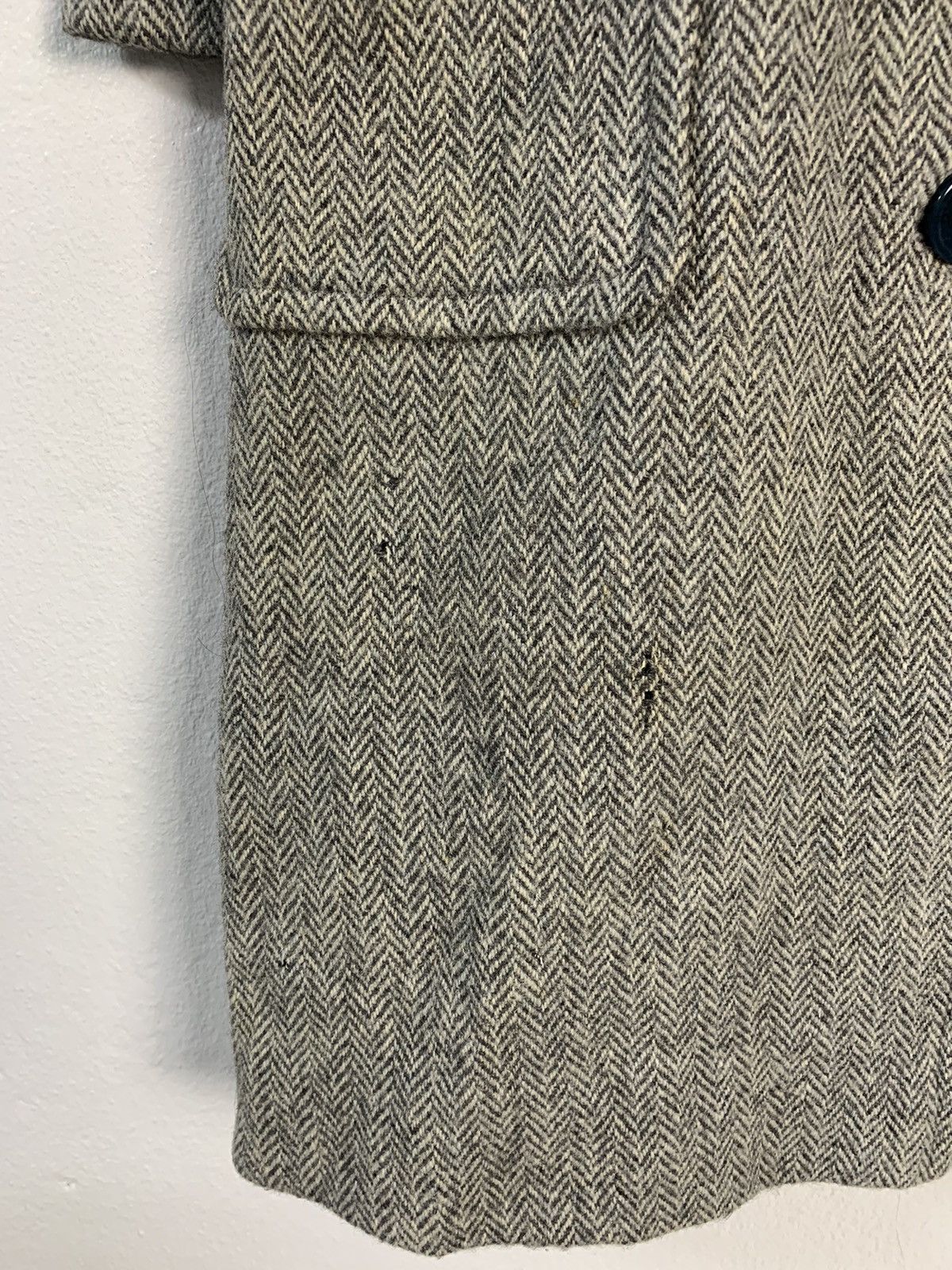 Harris Tweed Vintage 60’ Harris Tweed Wool Coat Size M / US 6-8 / IT 42-44 - 6 Thumbnail