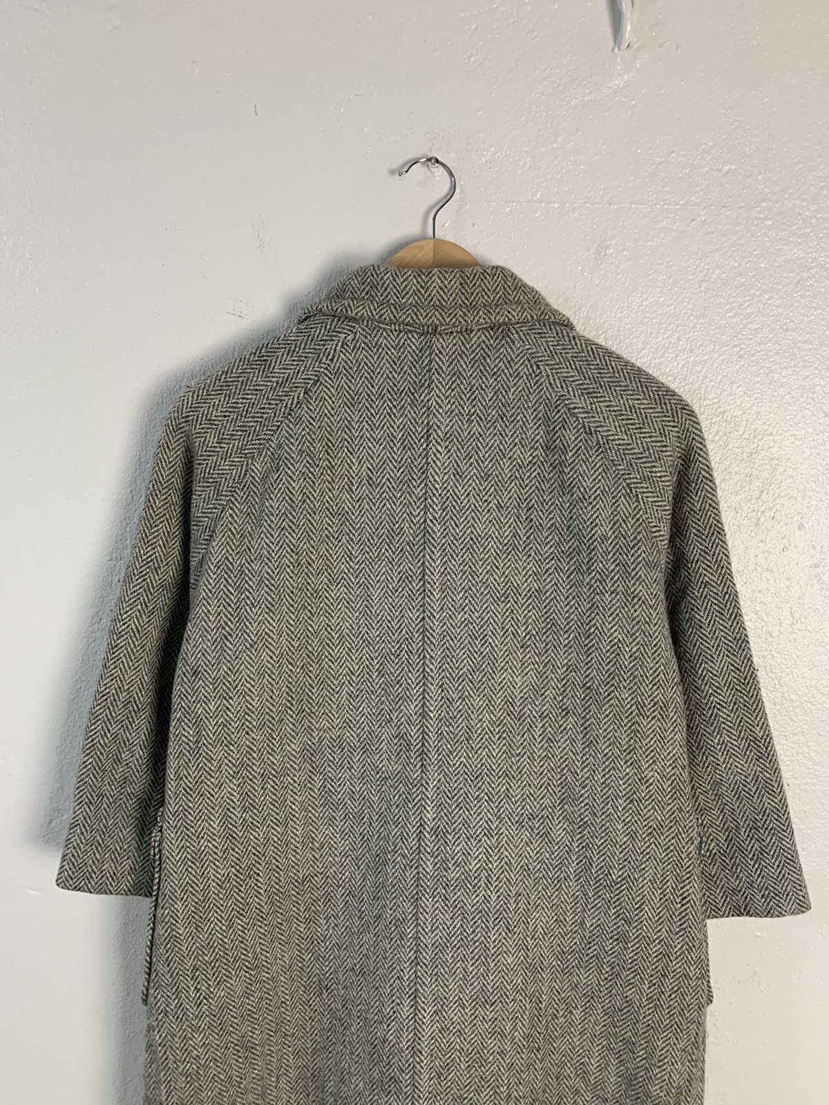 Harris Tweed Vintage 60’ Harris Tweed Wool Coat Size M / US 6-8 / IT 42-44 - 13 Thumbnail