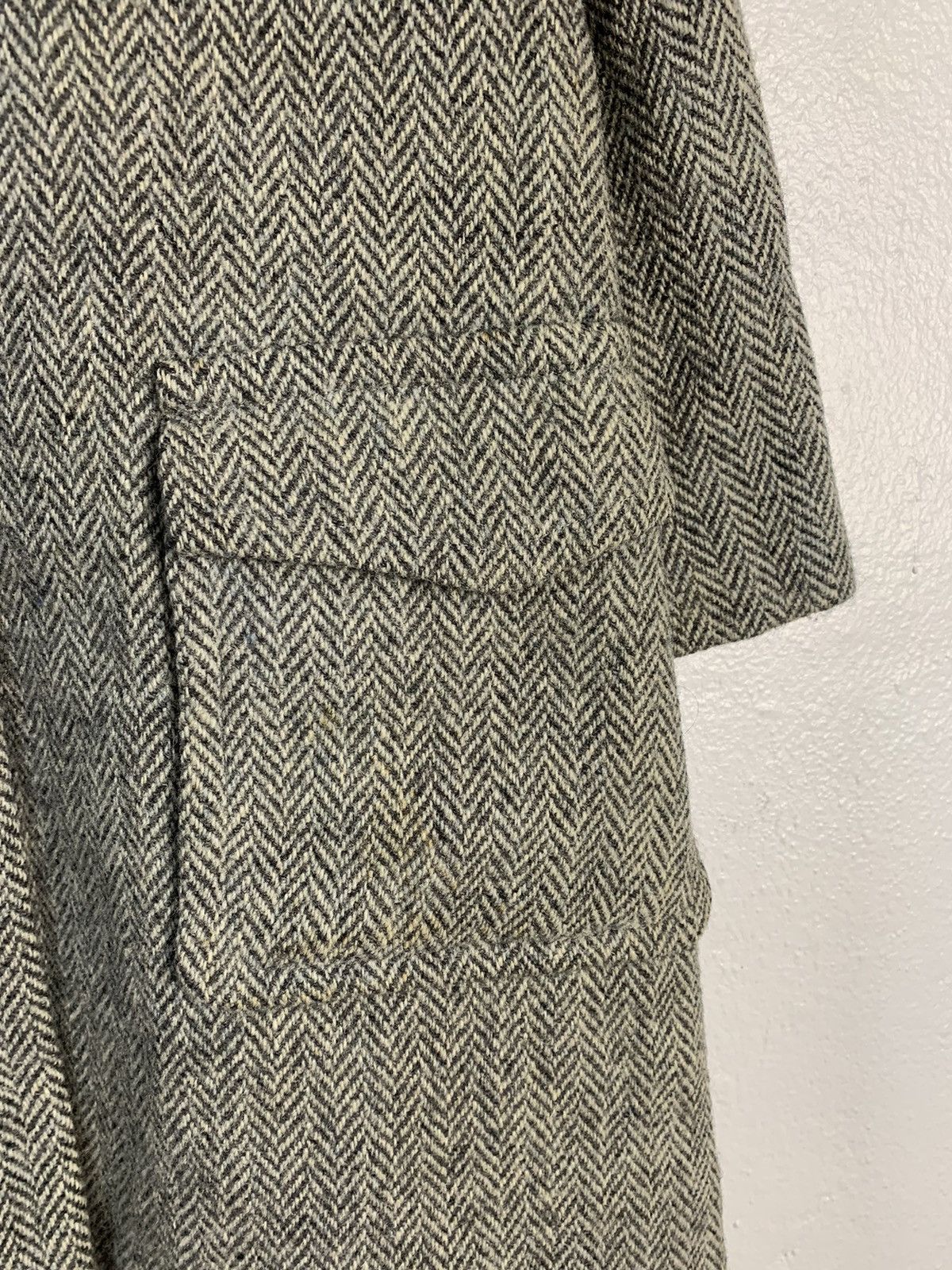 Harris Tweed Vintage 60’ Harris Tweed Wool Coat Size M / US 6-8 / IT 42-44 - 8 Thumbnail