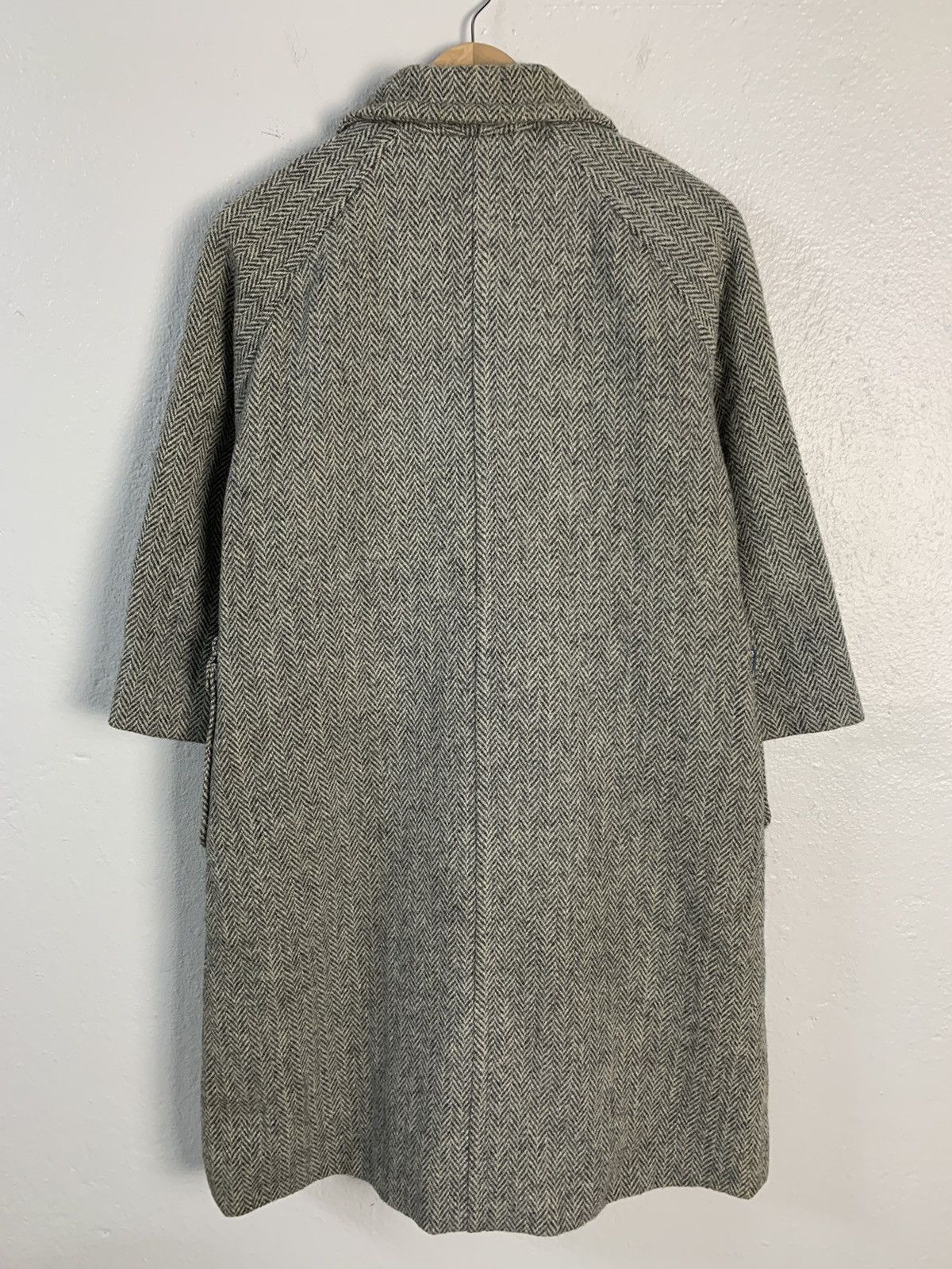 Harris Tweed Vintage 60’ Harris Tweed Wool Coat Size M / US 6-8 / IT 42-44 - 10 Thumbnail